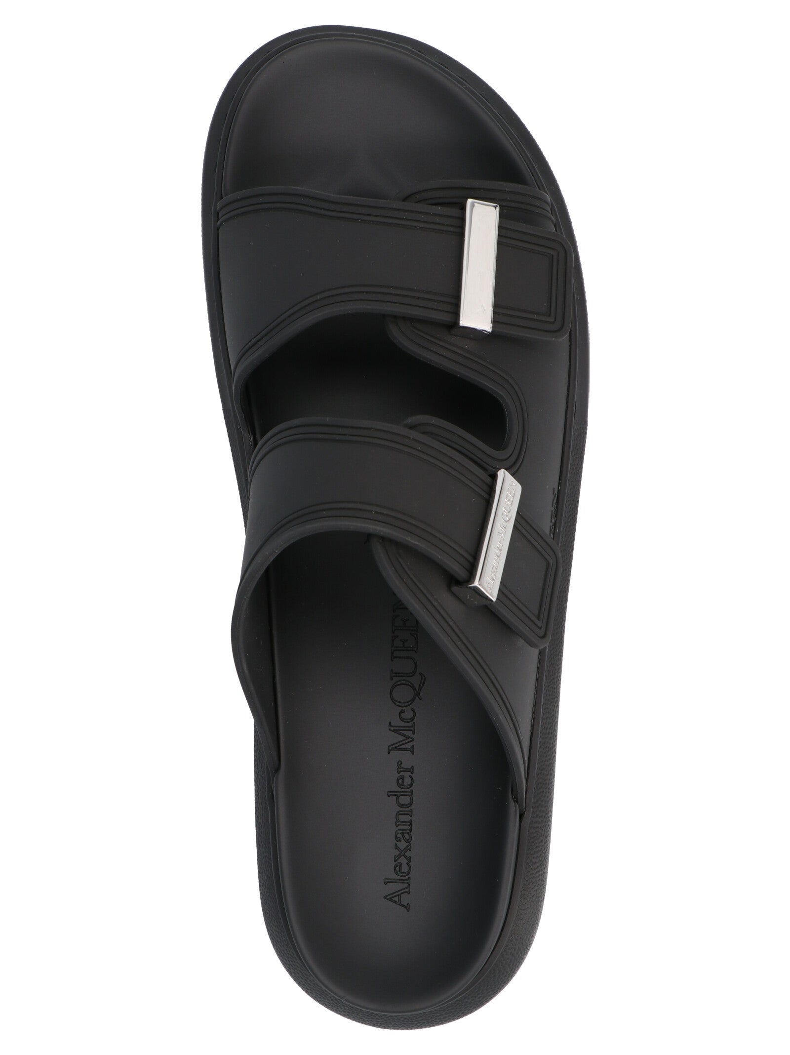 Alexander Mcqueen Double Band Slides - Banlieue91 -
