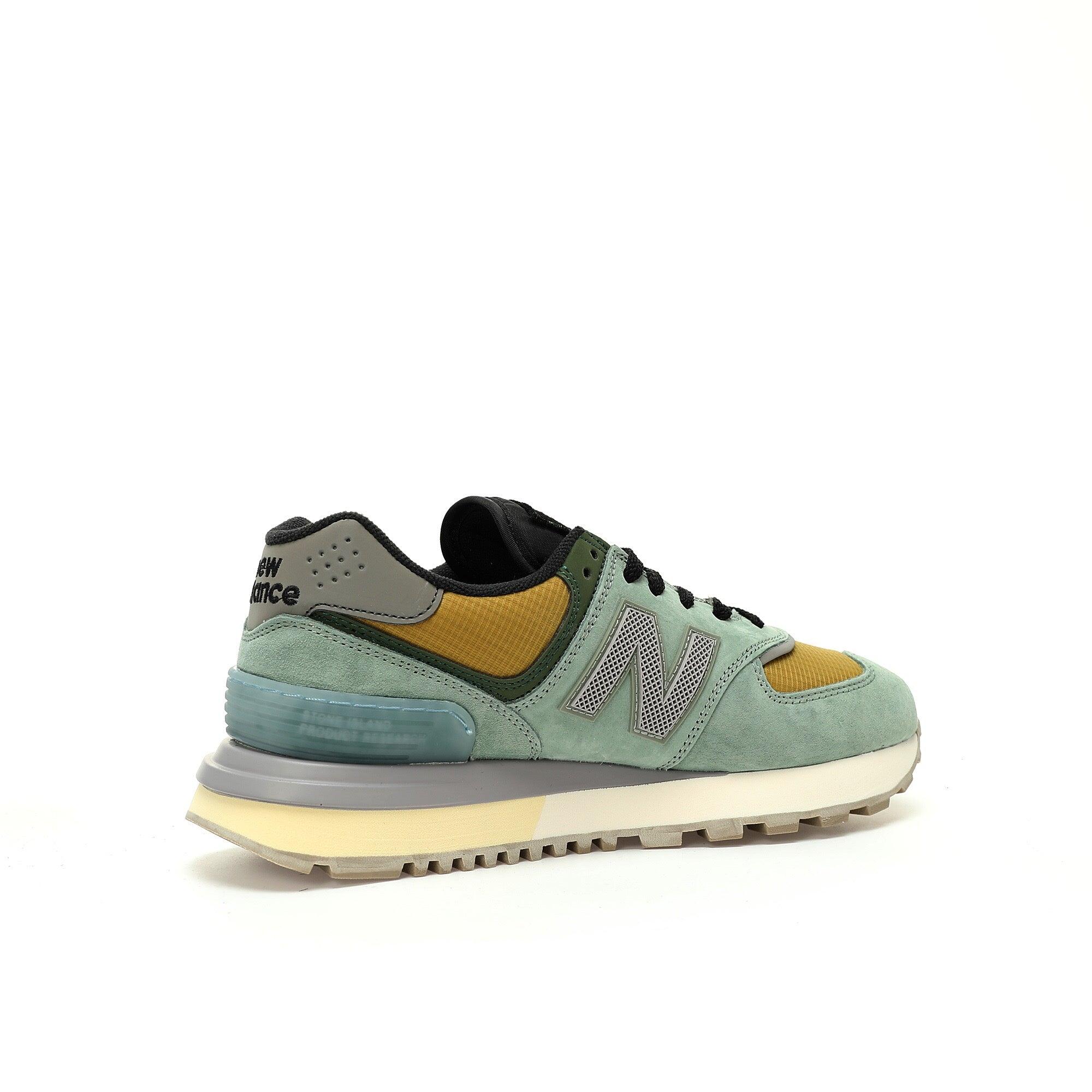 New Balance 574 Legacy Stone Island Light Green - Banlieue91