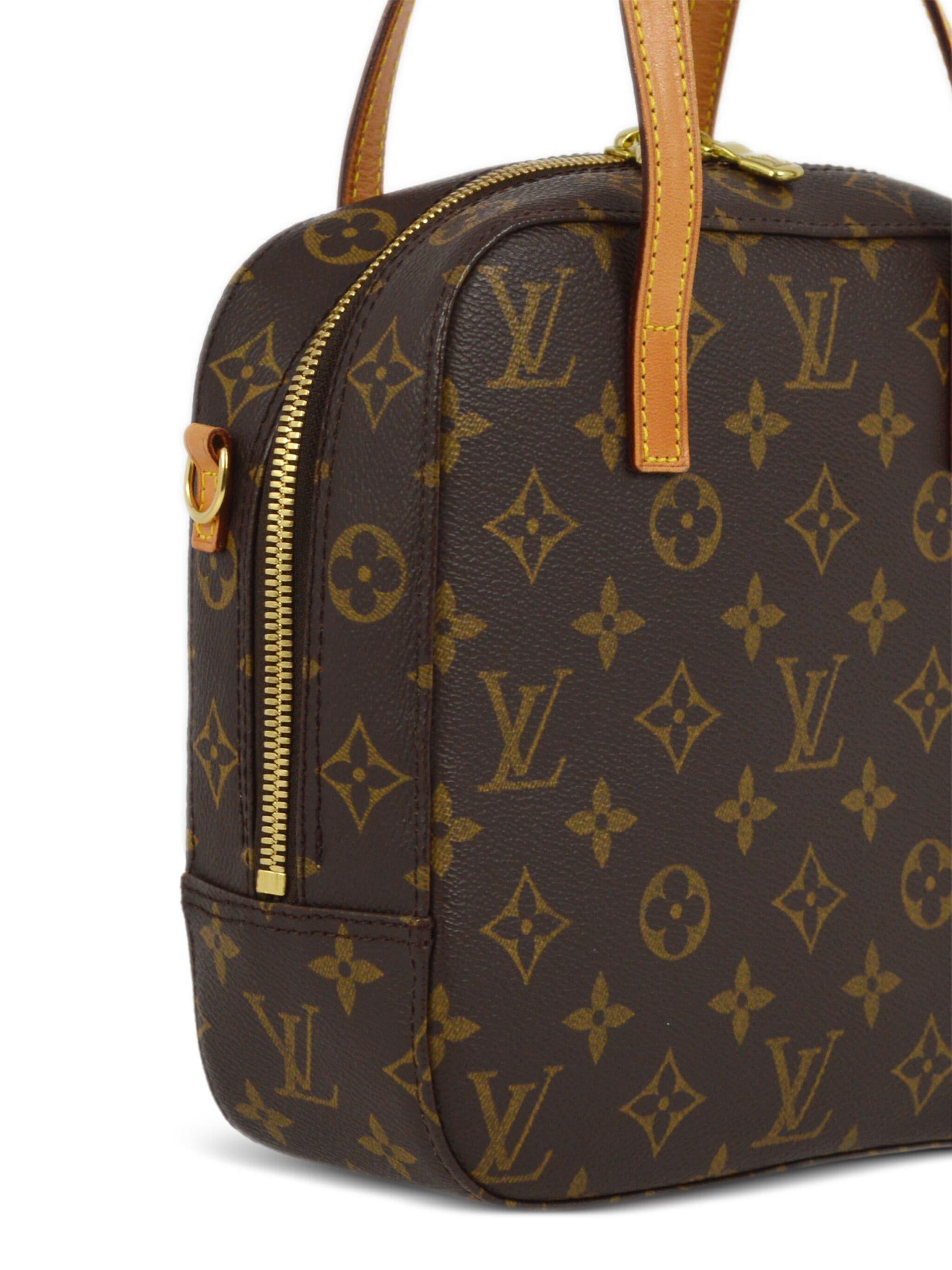 Louis Vuitton Spontini Shoulder Bag Monogram Brown - Banlieue91