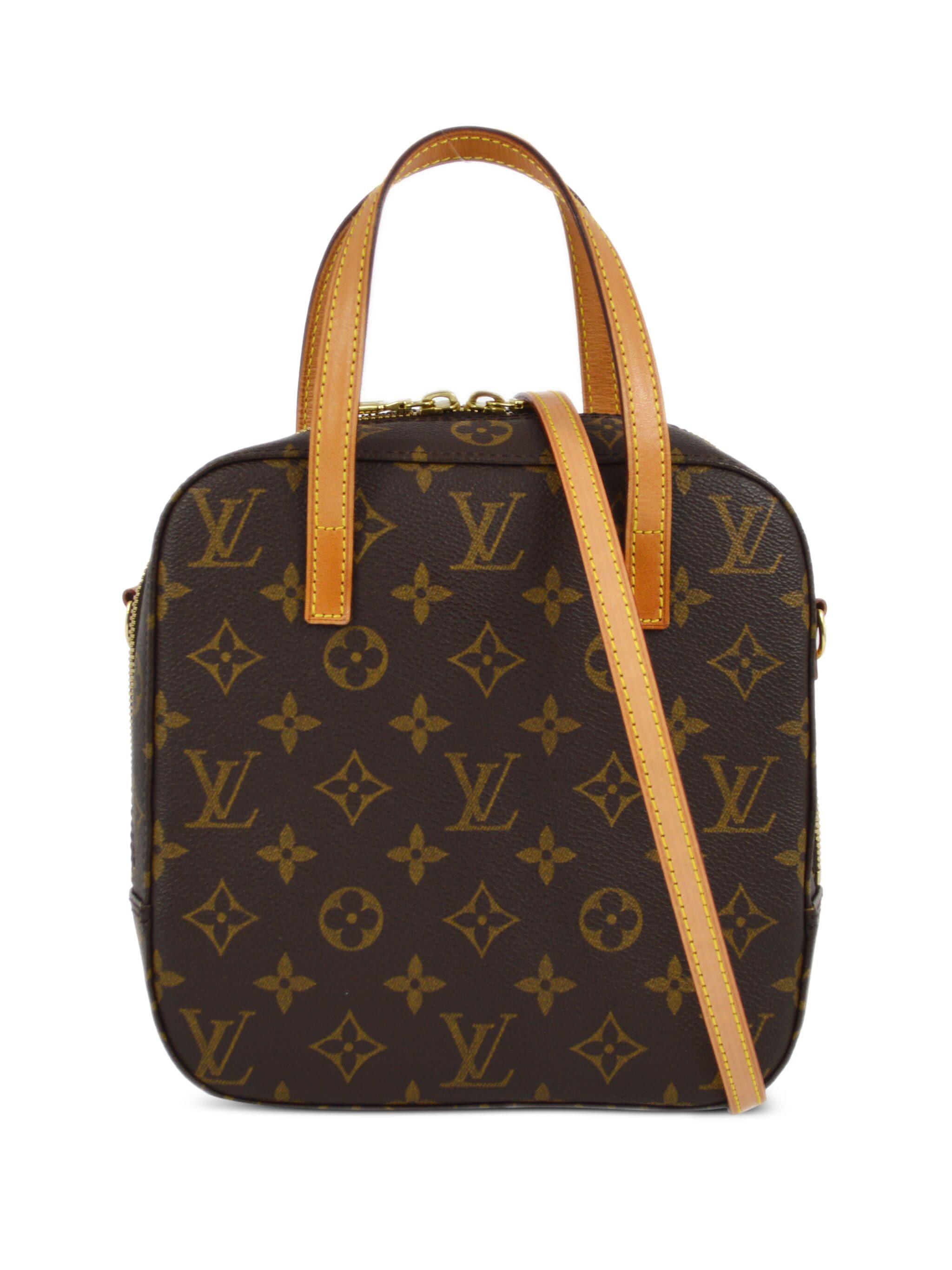 Louis Vuitton Spontini Shoulder Bag Monogram Brown - Banlieue91