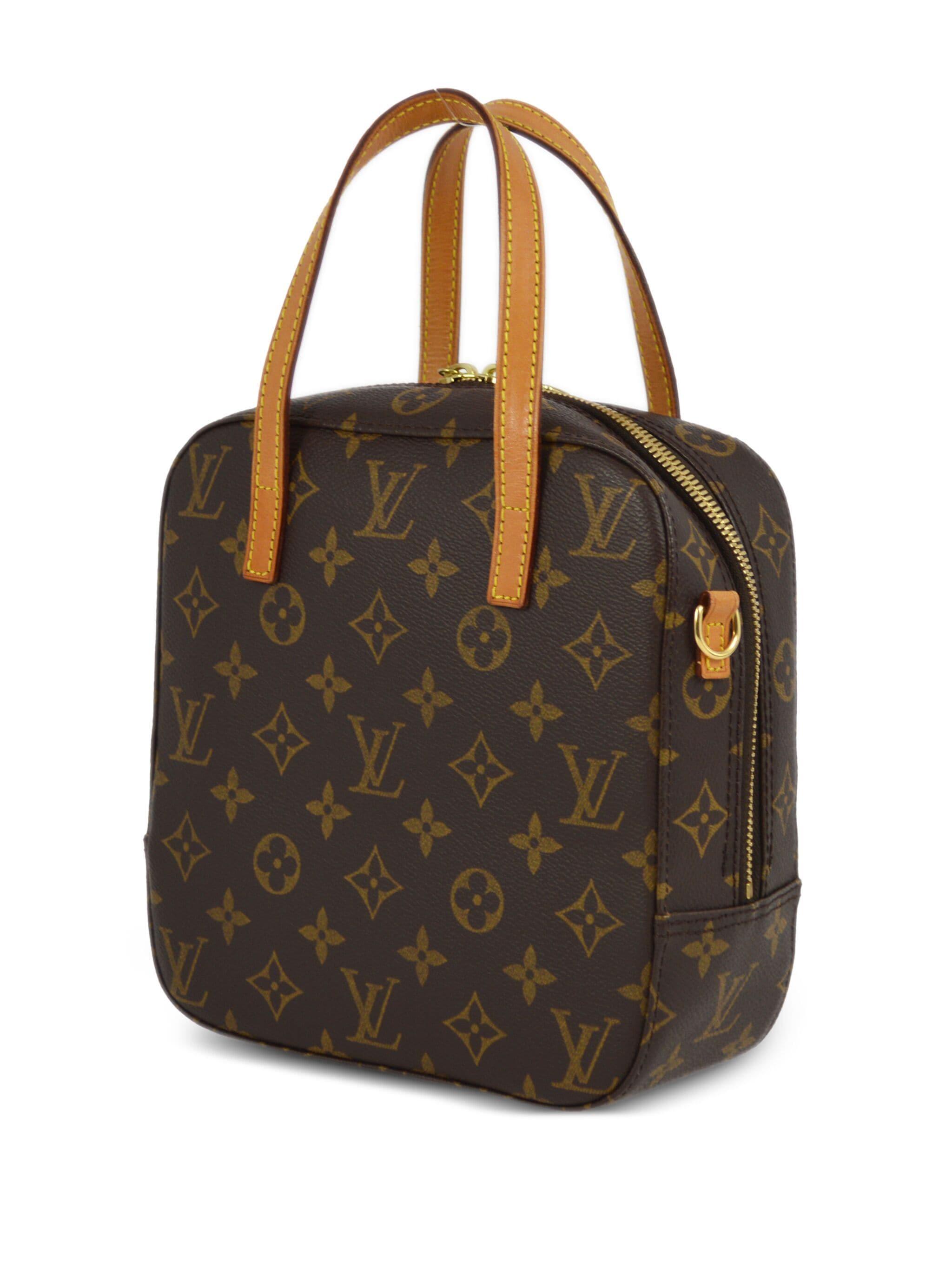 Louis Vuitton Spontini Shoulder Bag Monogram Brown - Banlieue91