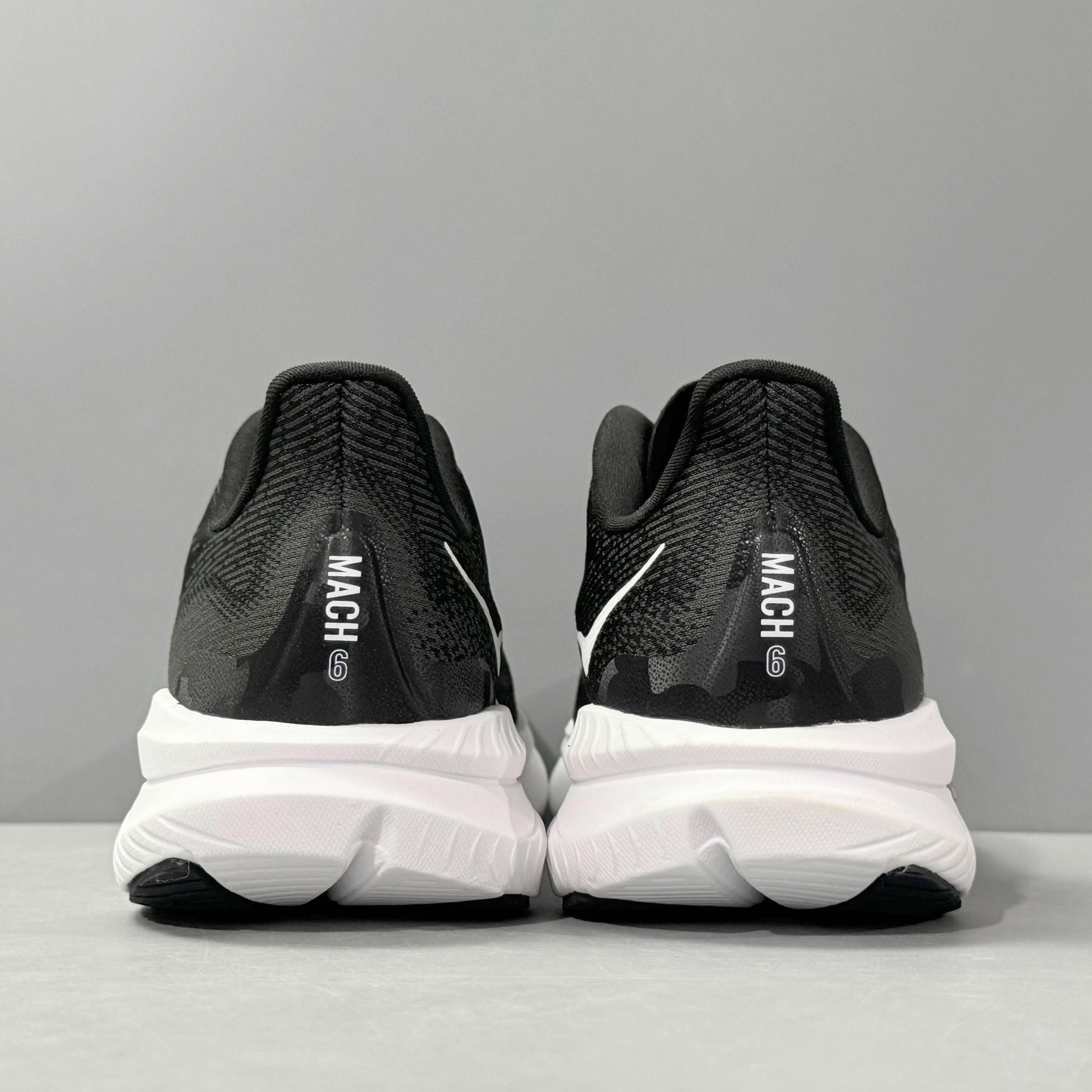 HOKA ONE ONE Mach 6 Wide 'Black White' - Banlieue91