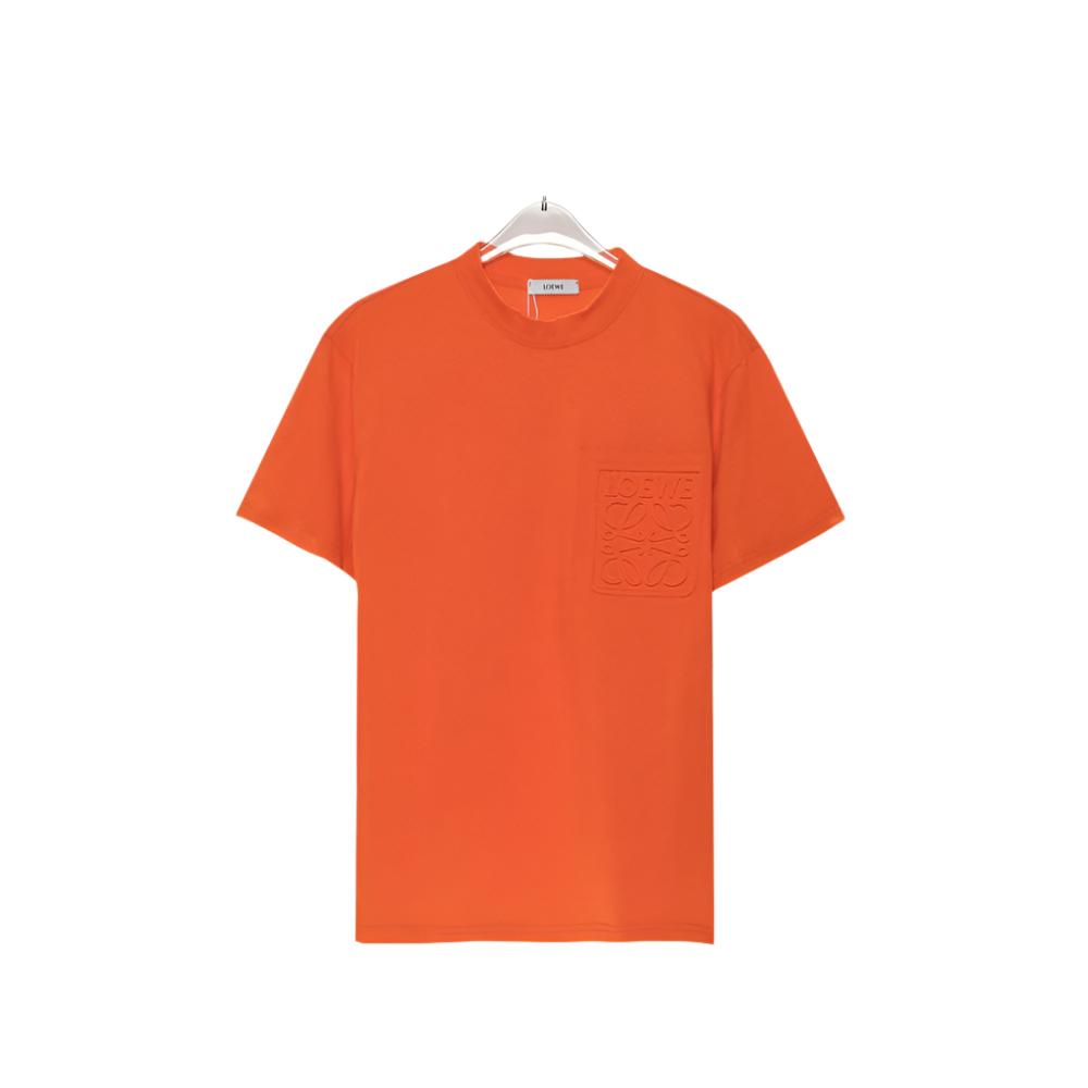 Loewe T-Shirt Without Collar 'Orange' - Banlieue91