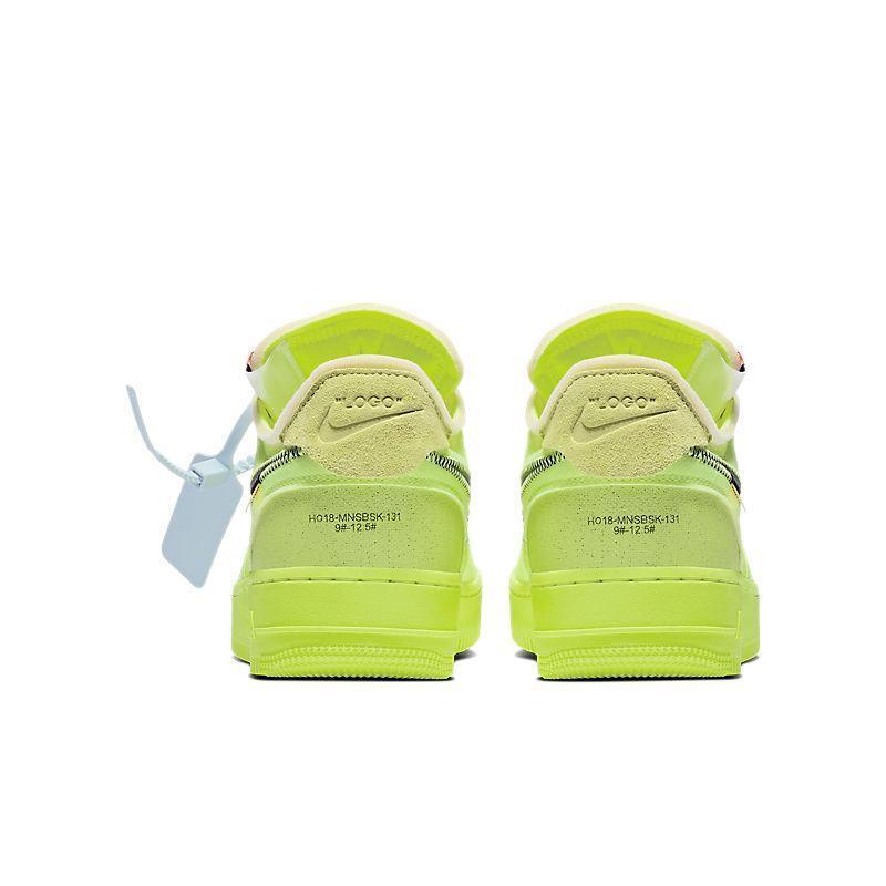 Nike Air Force 1 Low '07 Off-White 'Volt' - Banlieue91