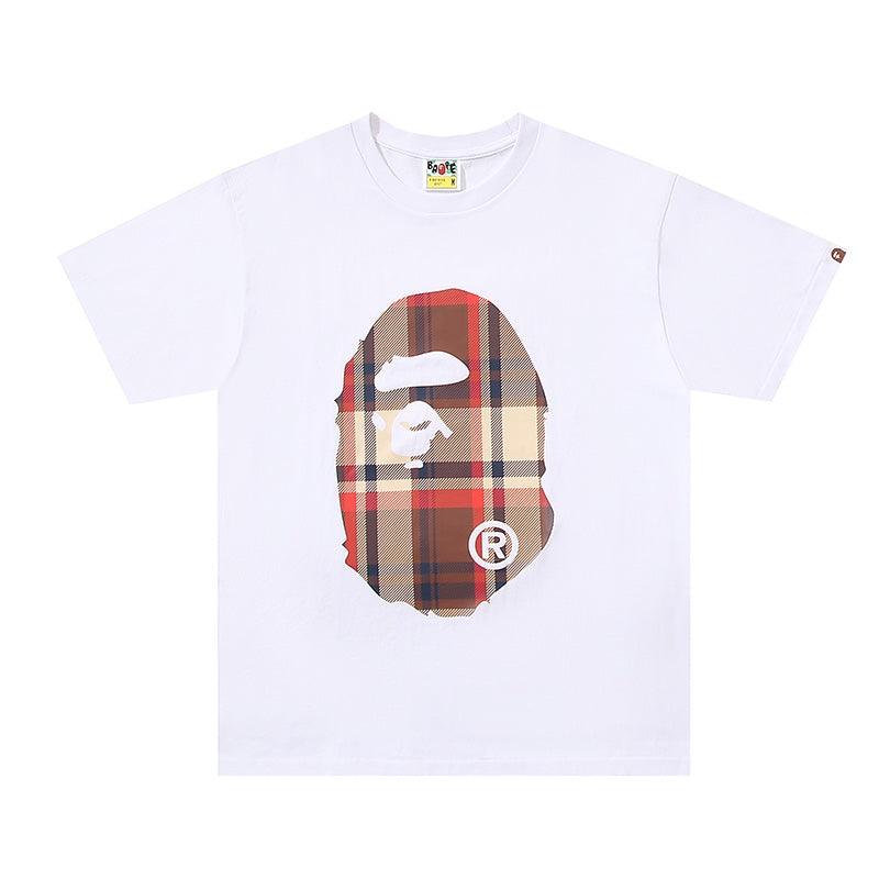 Bathing Ape White T-Shirt without Collar - Banlieue91