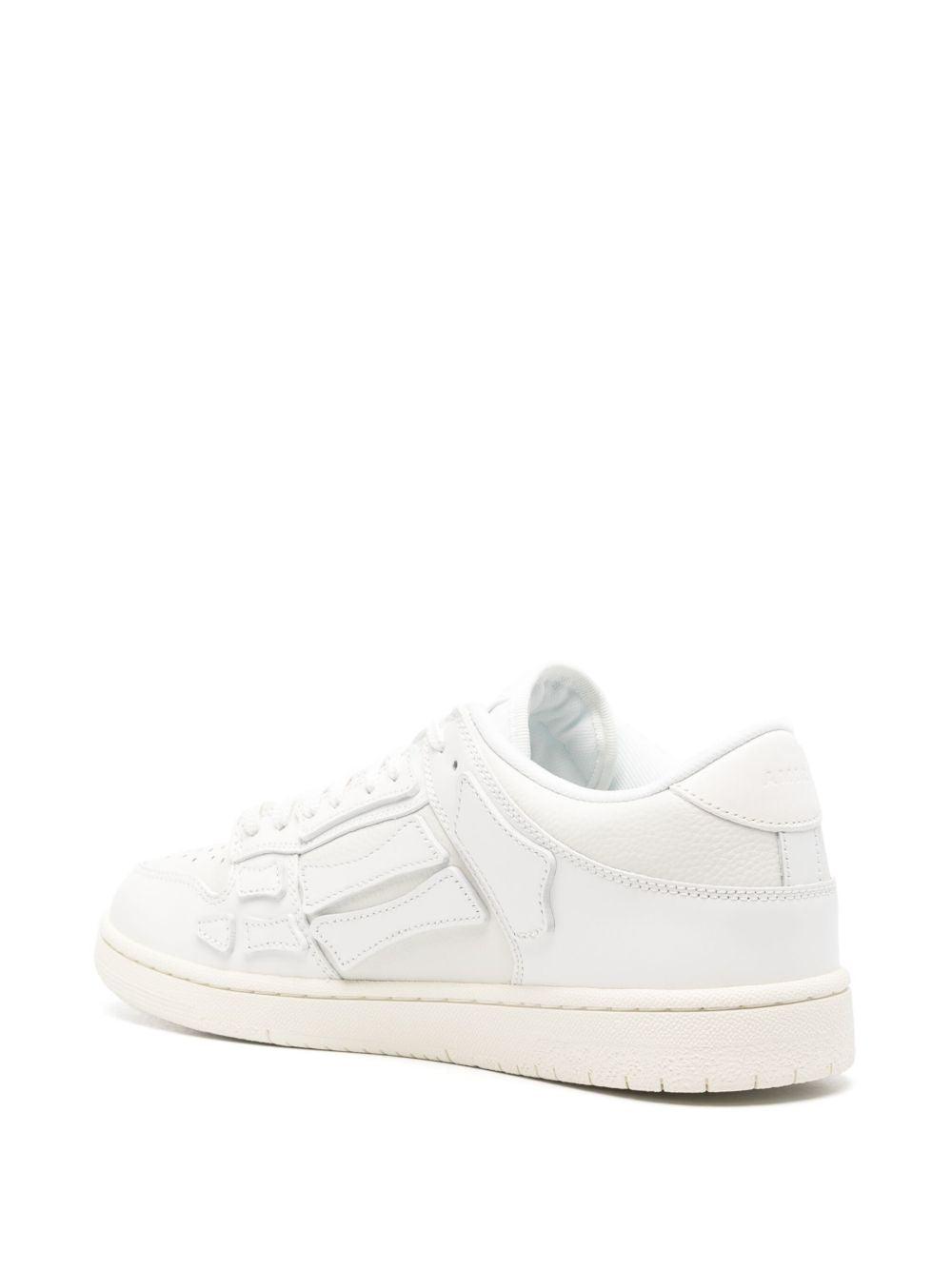 AMIRI Skel leather sneakers 'All White' - Banlieue91 -