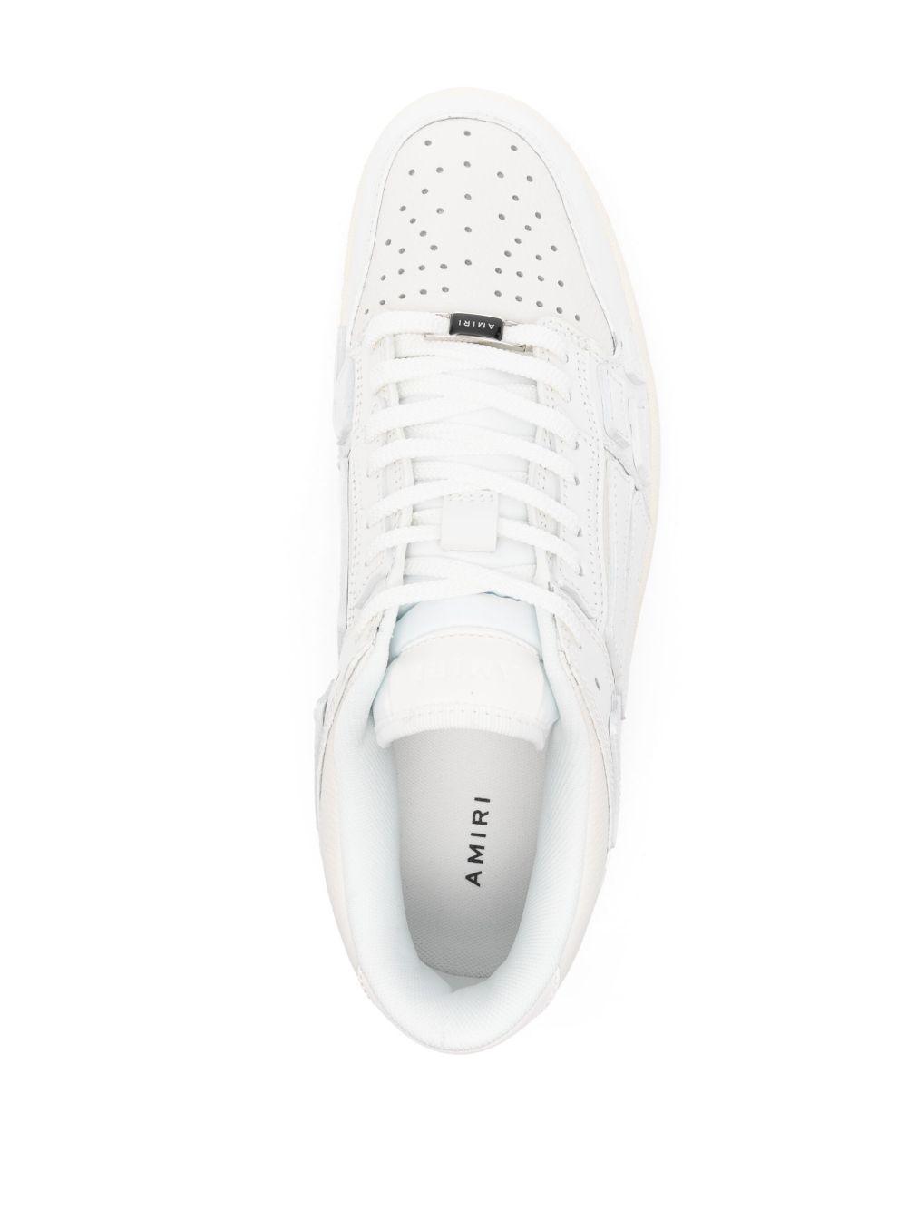 AMIRI Skel leather sneakers 'All White' - Banlieue91 -