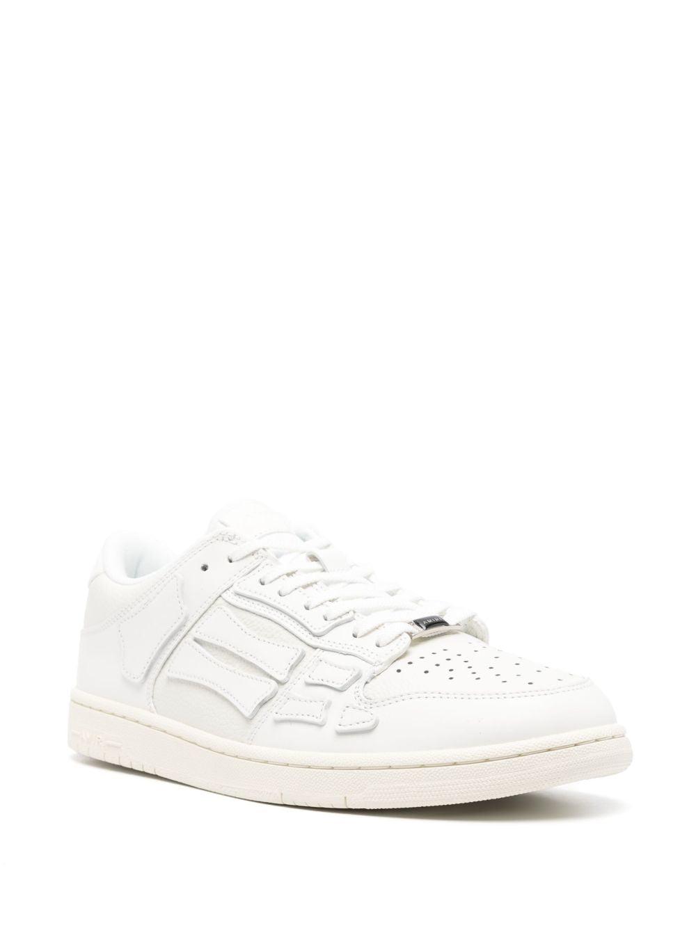 AMIRI Skel leather sneakers 'All White' - Banlieue91 -