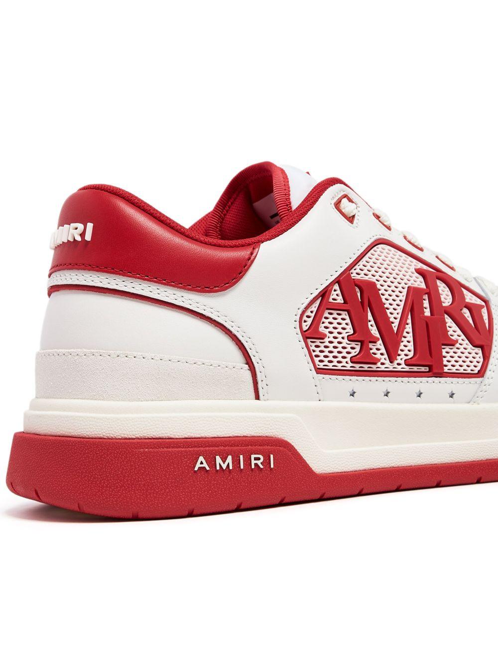 AMIRI Classic low-top sneakers 'Red/White' - Banlieue91 -