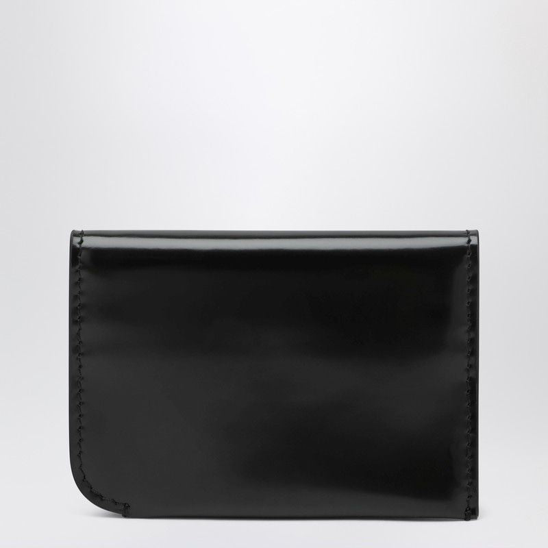 JACQUEMUS Curved Leather Cardholder - FW25 Mini Edition - Banlieue91 -