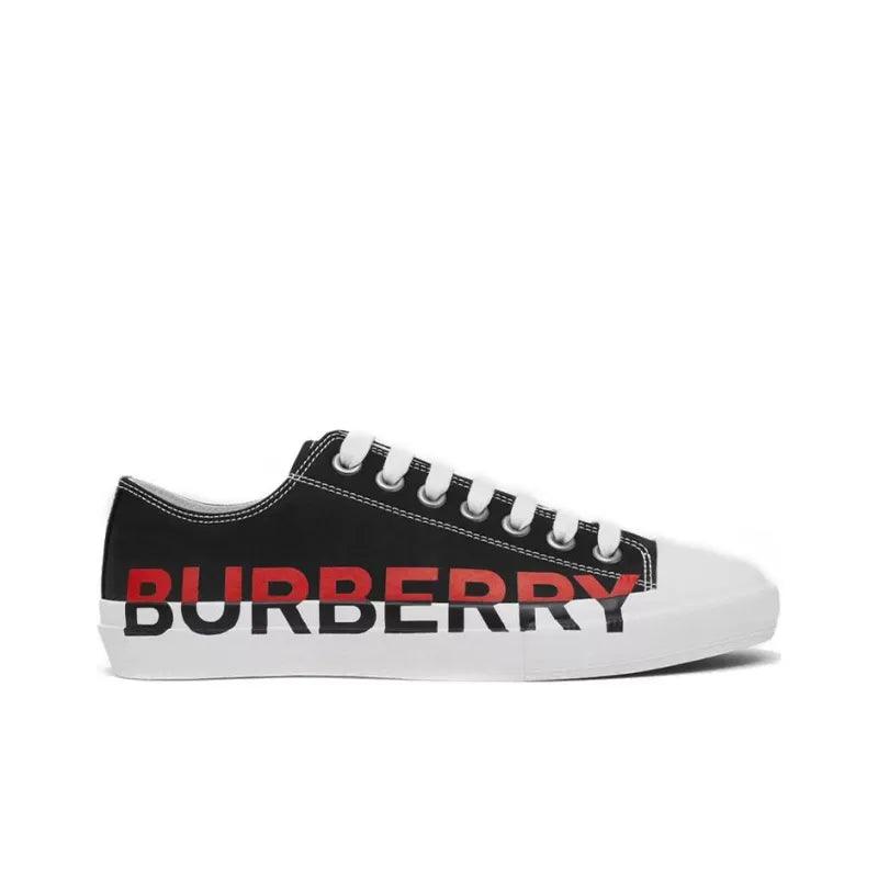 Burberry Logo Print Cotton Black Red White - Banlieue91 -