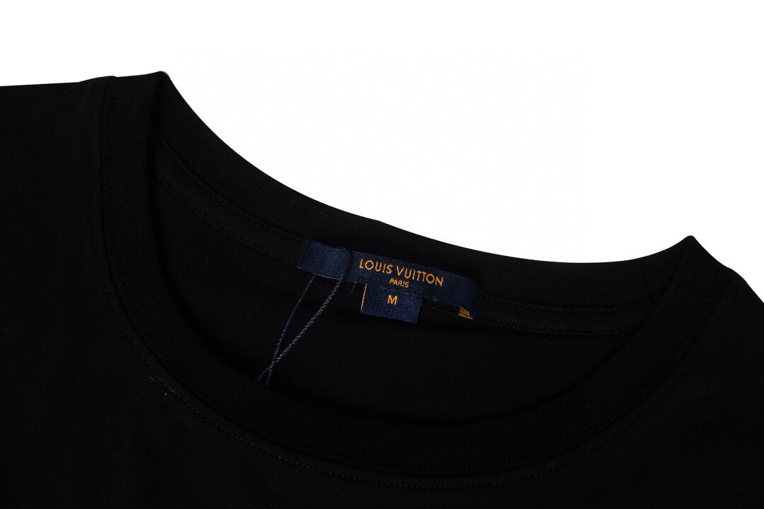 Louis Vuitton T-Shirt Without Collar 'Black' - Banlieue91