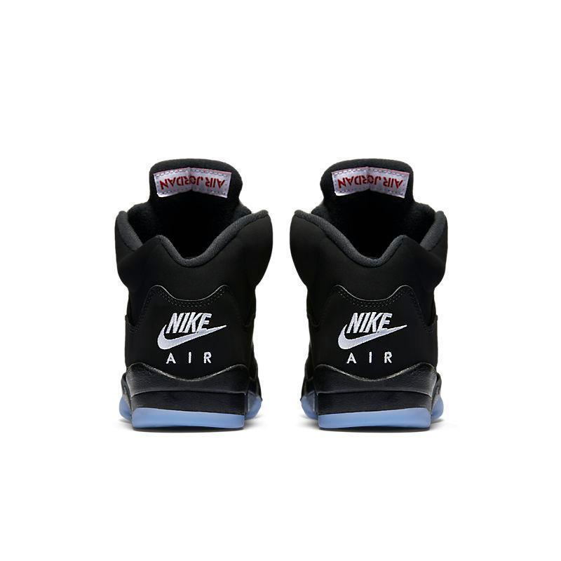 Air Jordan Retro 5 Black Metallic Silver - Banlieue91