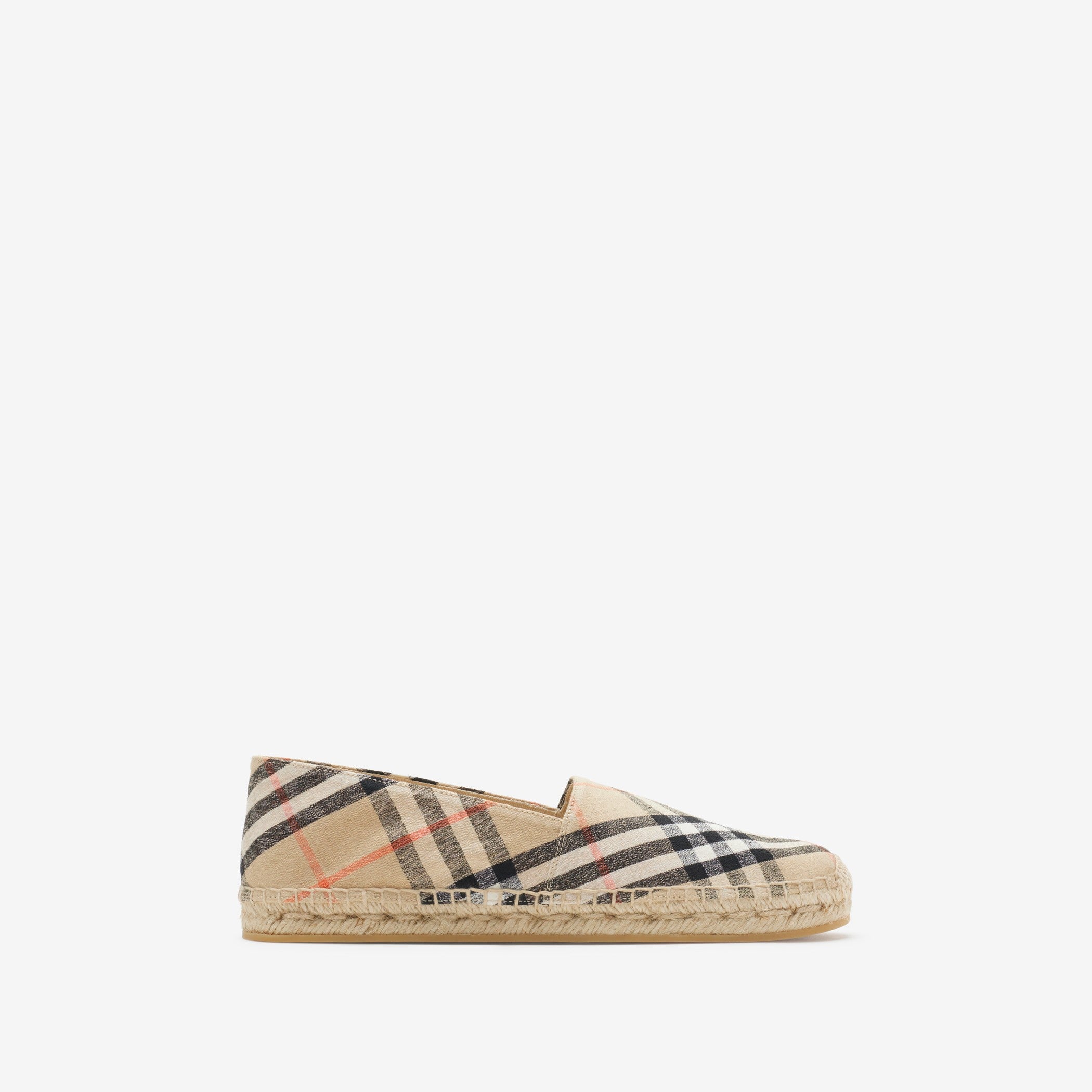 Burberry Check Mews Espadrilles