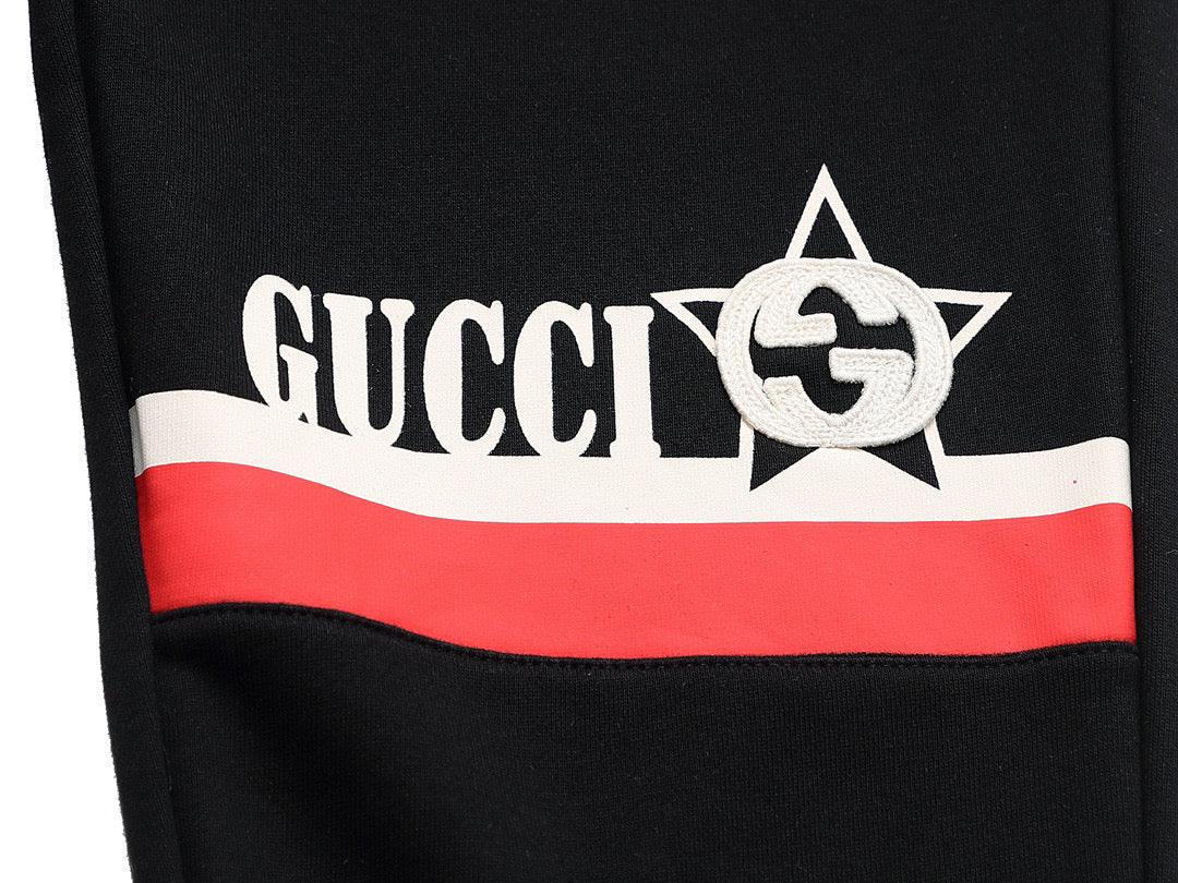 Gucci Long Pant 'Black/White/Red' - Banlieue91