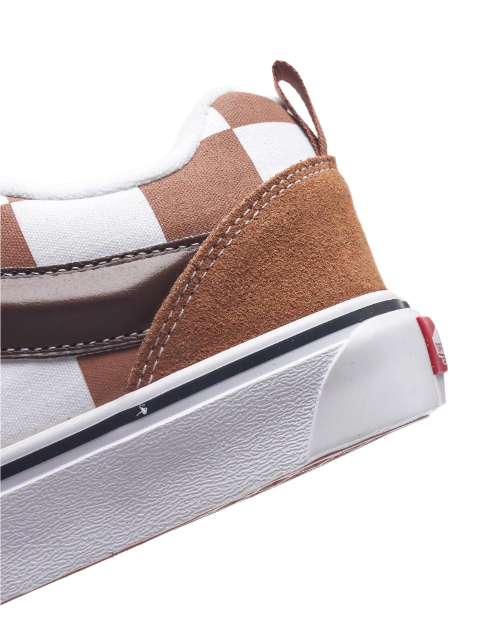 Vans Knu Skool Mega Check Brown 'Brown/White' - Banlieue91