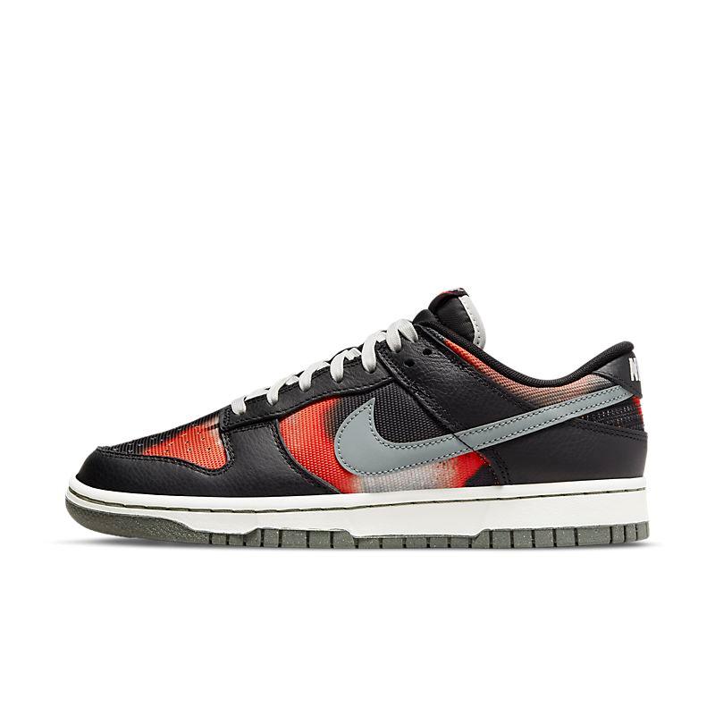 Nike Dunk Low Graffiti Black Red - Banlieue91