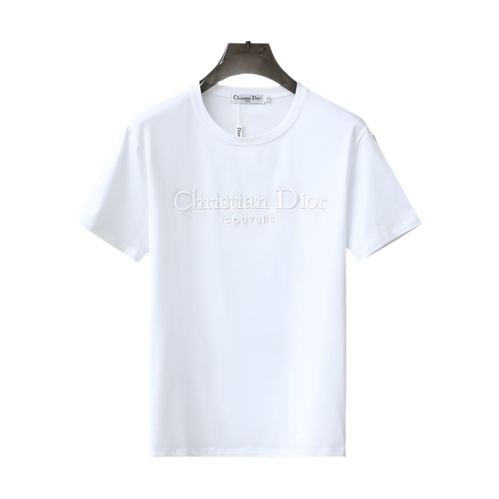 Dior T-Shirt Without Collar 'White' - Banlieue91