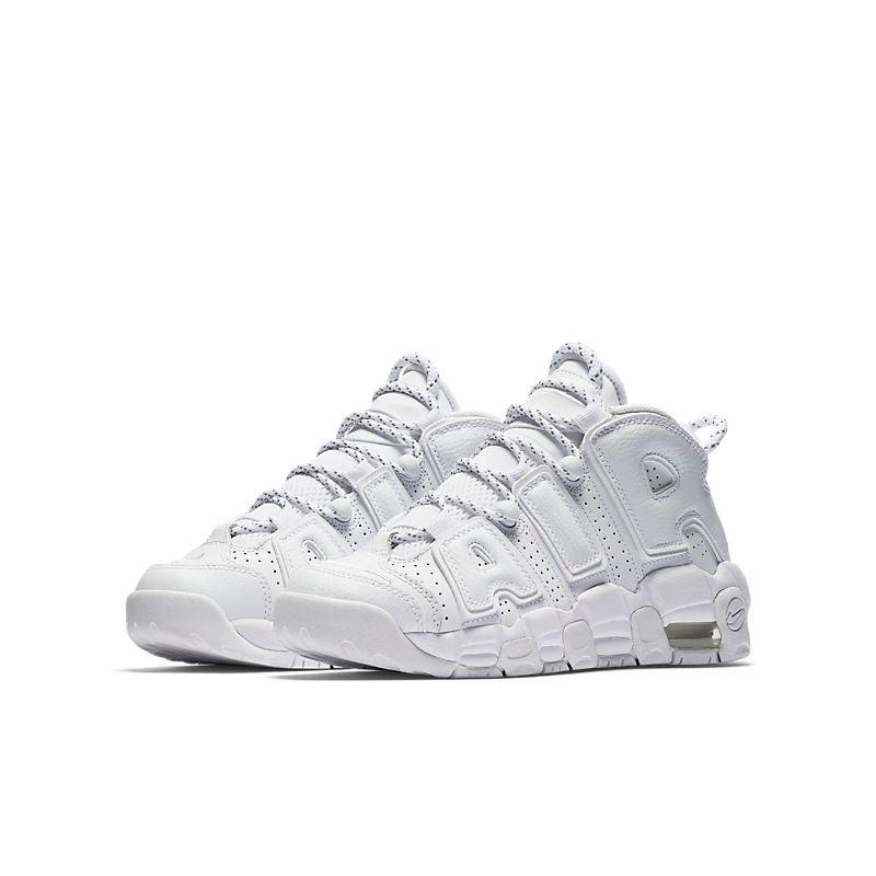 Nike Air More Uptempo 'Triple White' - Banlieue91