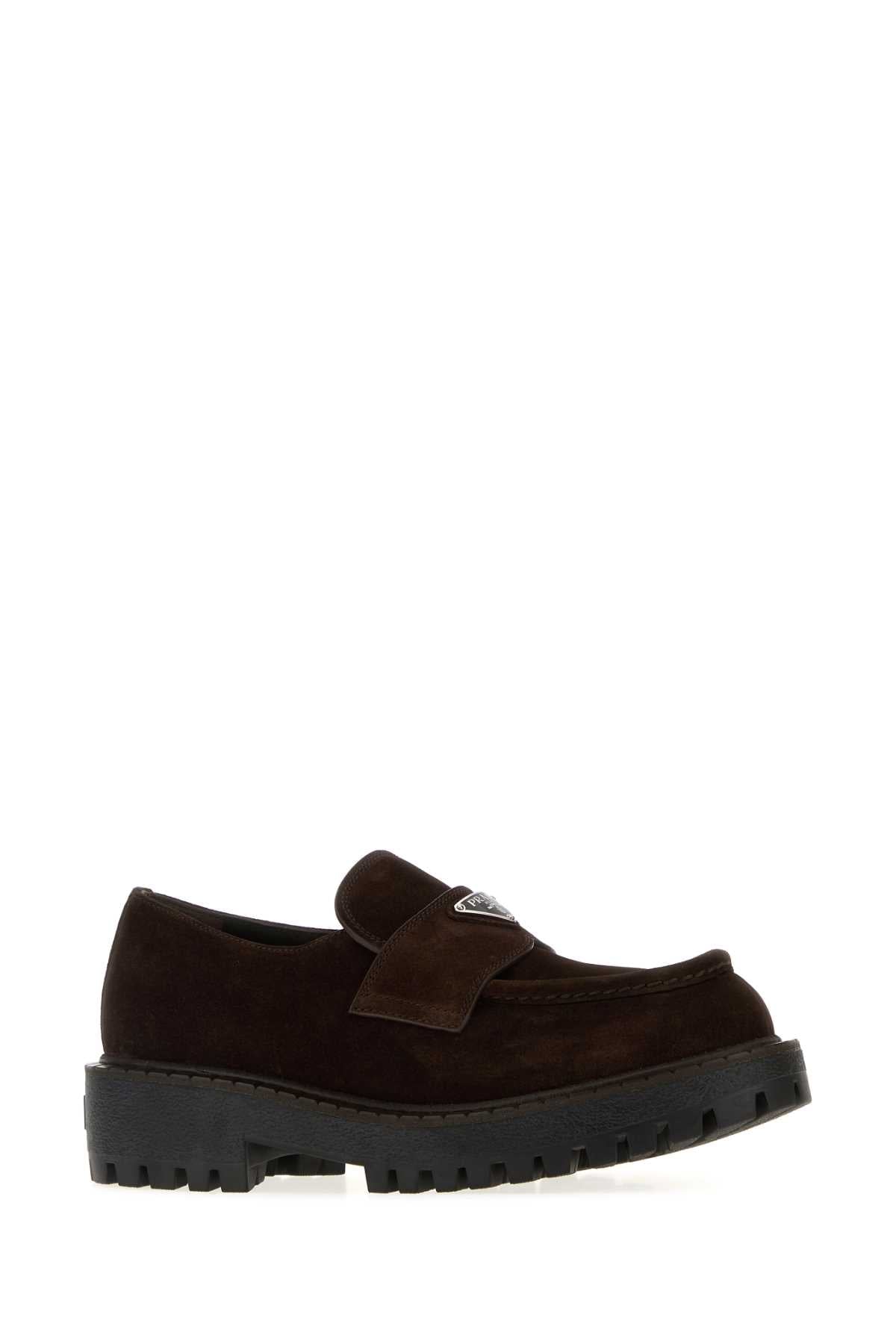 PRADA Men's 100% Leather Flat Moccasins - Banlieue91 -
