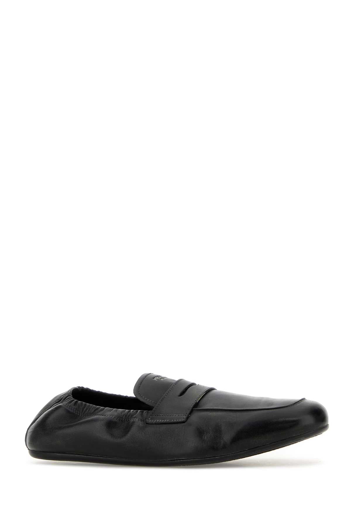 PRADA Elegant Leather Loafers for Men - Banlieue91 -