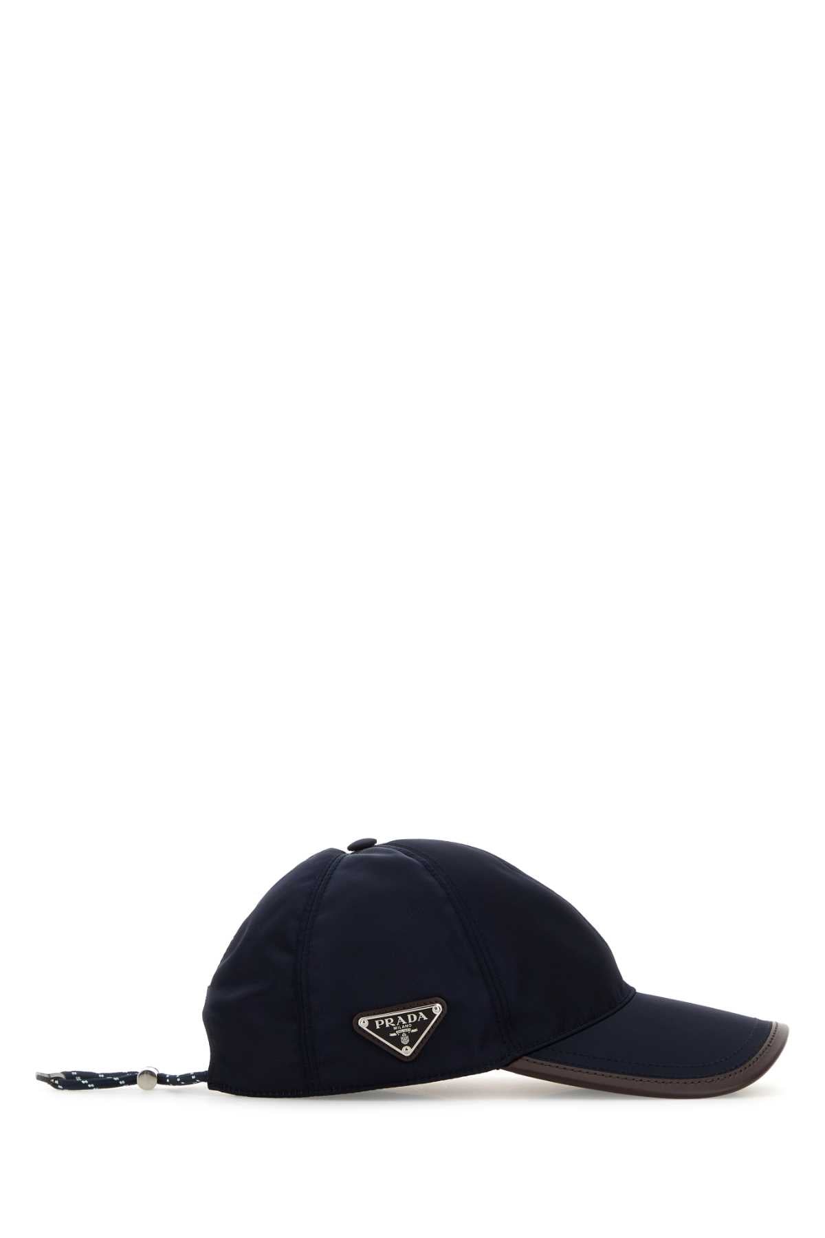 PRADA Re-Nylon Baseball Cap for Men - SS26 - Banlieue91 -