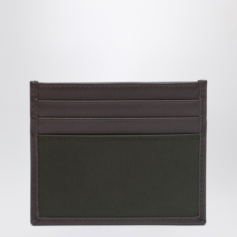 PRADA Mini Camouflage Card Holder with Leather Details - Banlieue91 -