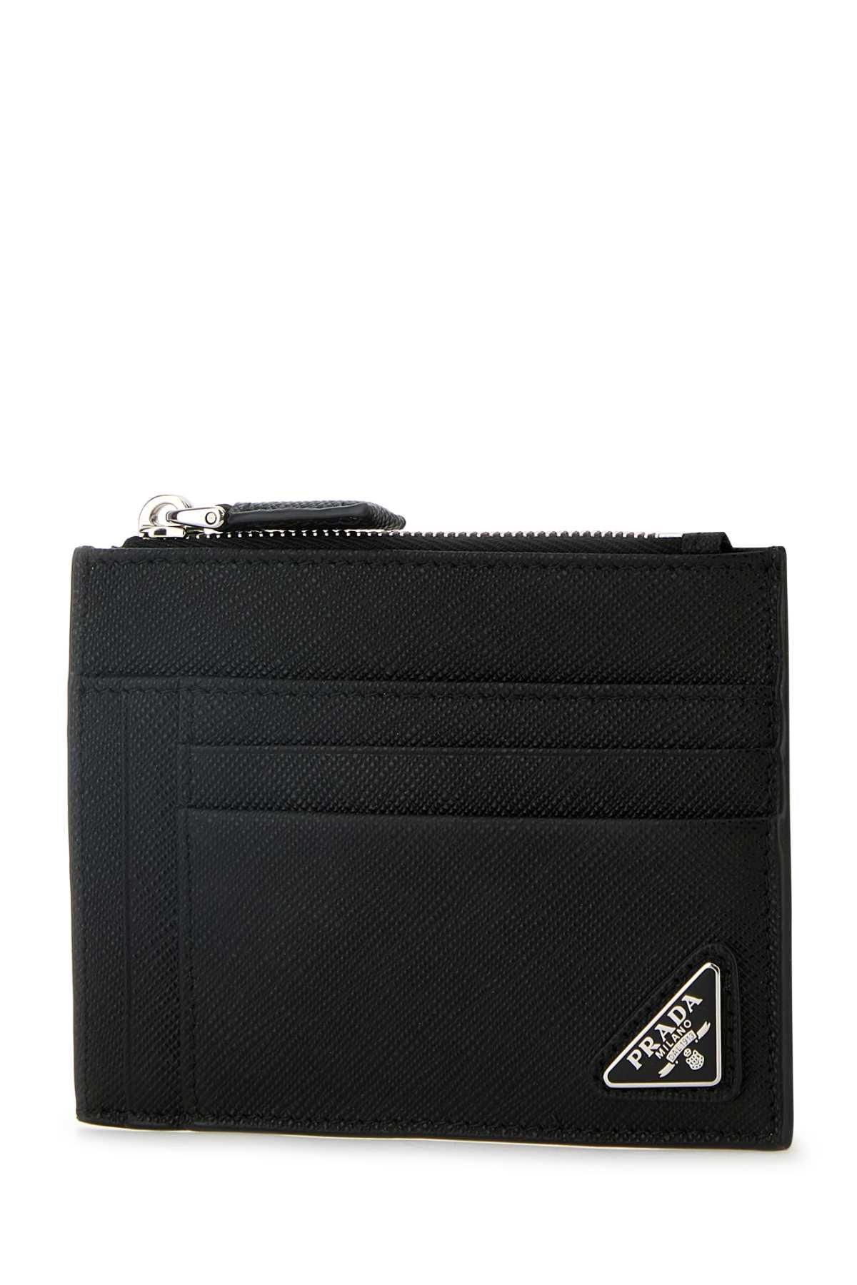 PRADA Mini Leather Card Holder for Men - Banlieue91 -