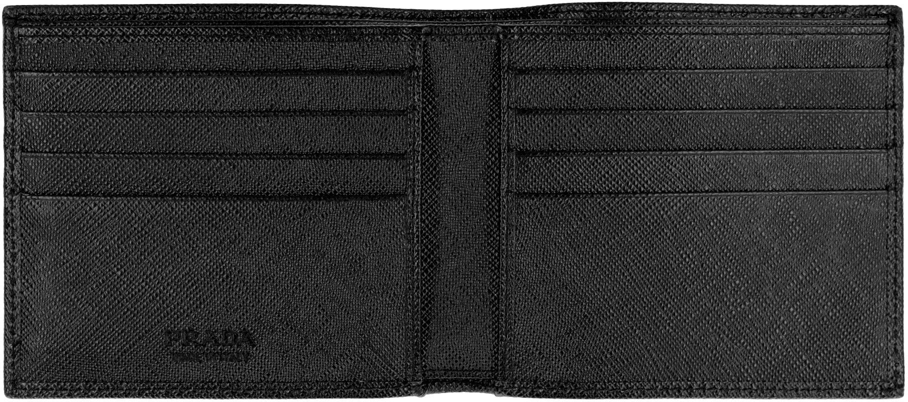 PRADA Mini Leather Flap-Over Wallet - Banlieue91 -