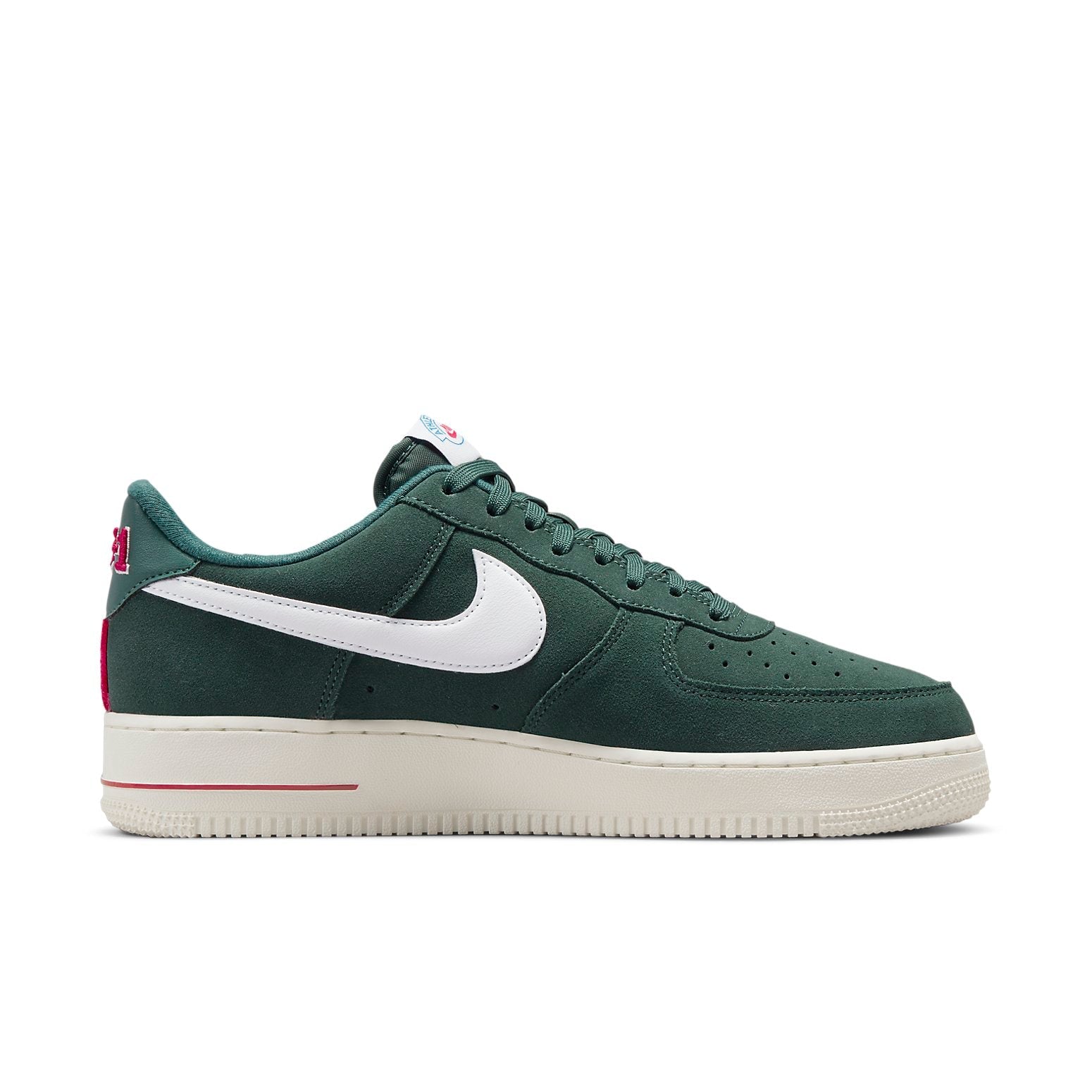 Nike Air Force 1 Low 'Athletic Club White' showcasing the sleek silhouette and classic design.