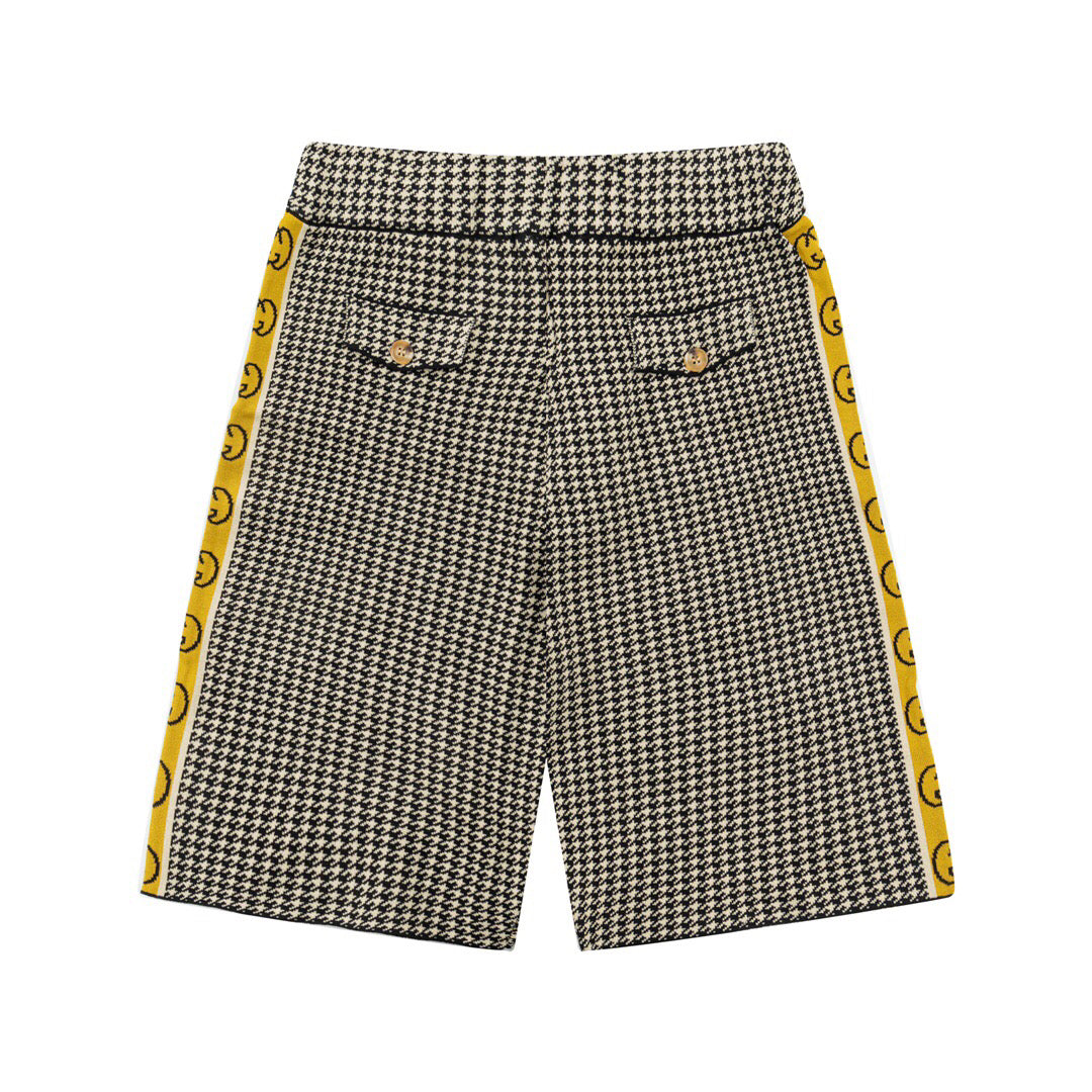 Gucci Sport Short Pant 'Grey/Yellow'