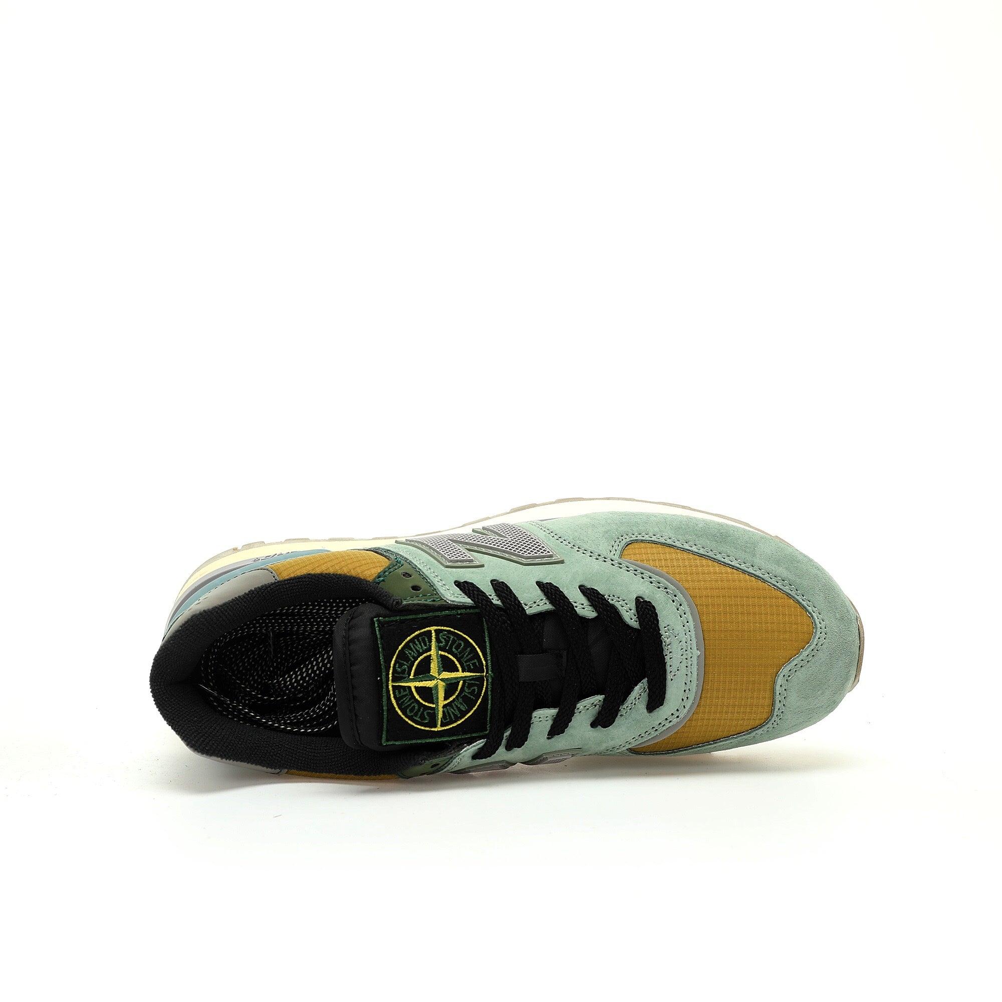 New Balance 574 Legacy Stone Island Light Green - Banlieue91