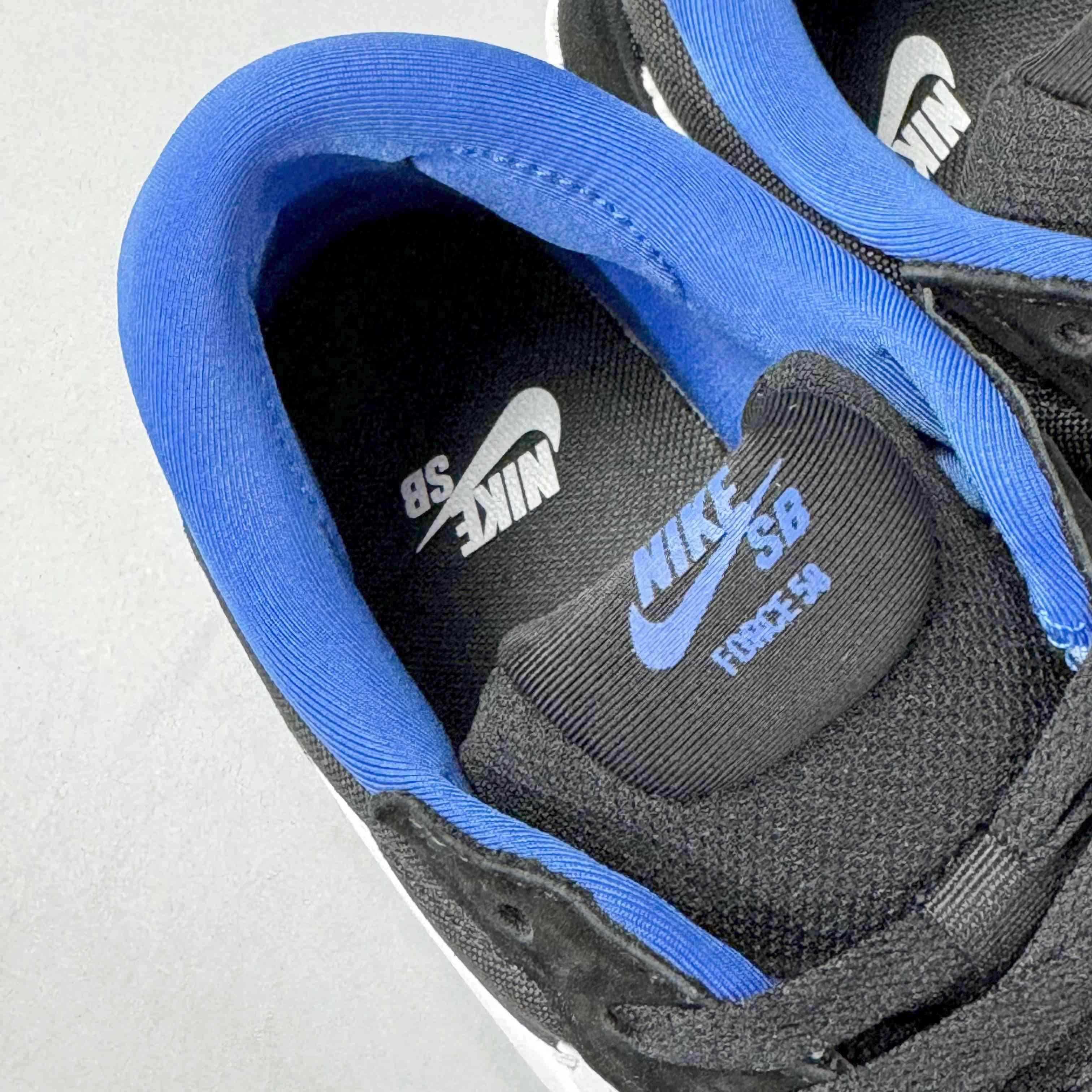 Nike SB Force 58 Black White Royal - Banlieue91