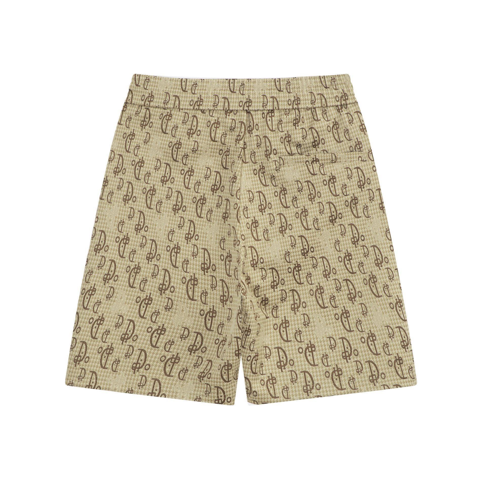 Dior Knit Basketball Shorts 'Beige' - Banlieue91