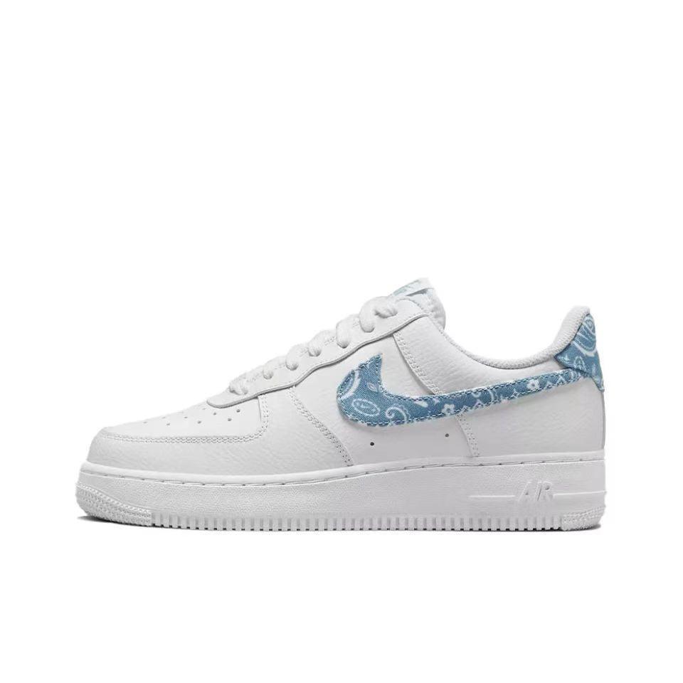 Nike Air Force 1 ' Blue Paisley Bandana' - Banlieue91