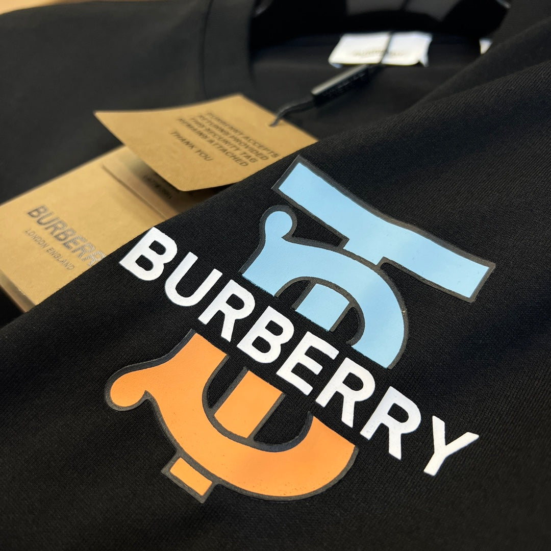 Burberry T-Shirt Without Collar 'Black' - Banlieue91