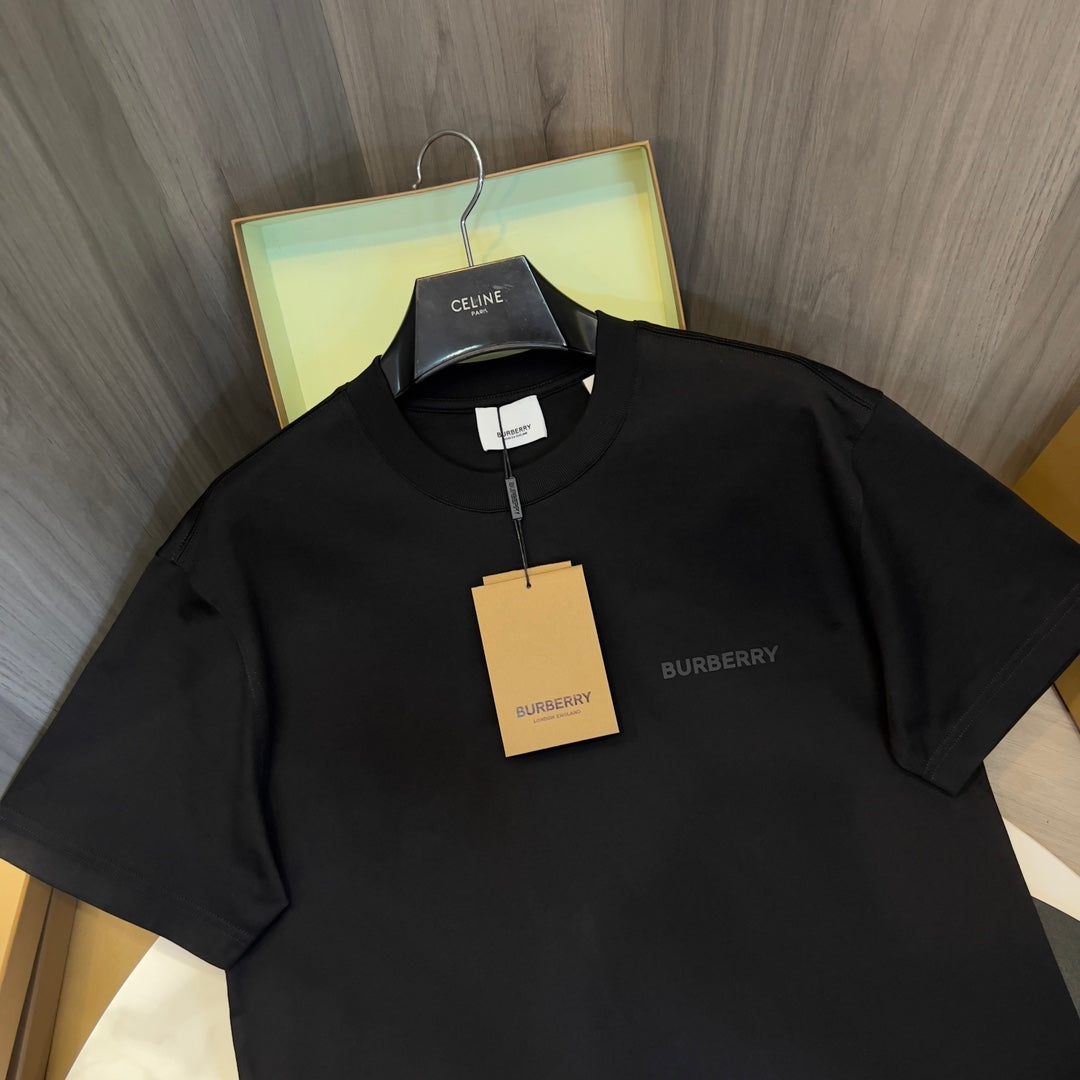 Burberry T-Shirt Without Collar 'Black' - Banlieue91