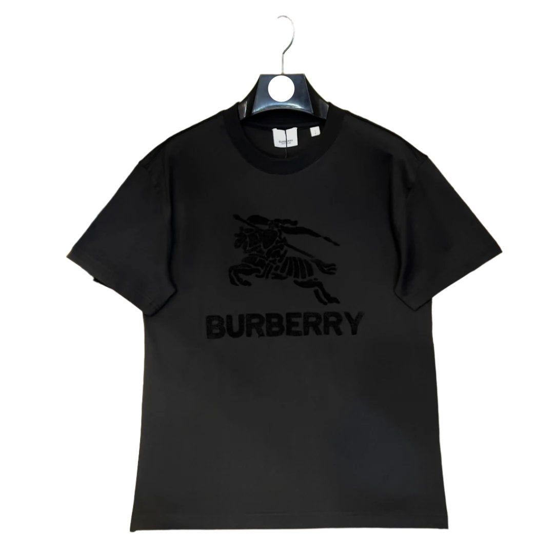 Burberry T-Shirt Without Collar 'Black' - Banlieue91