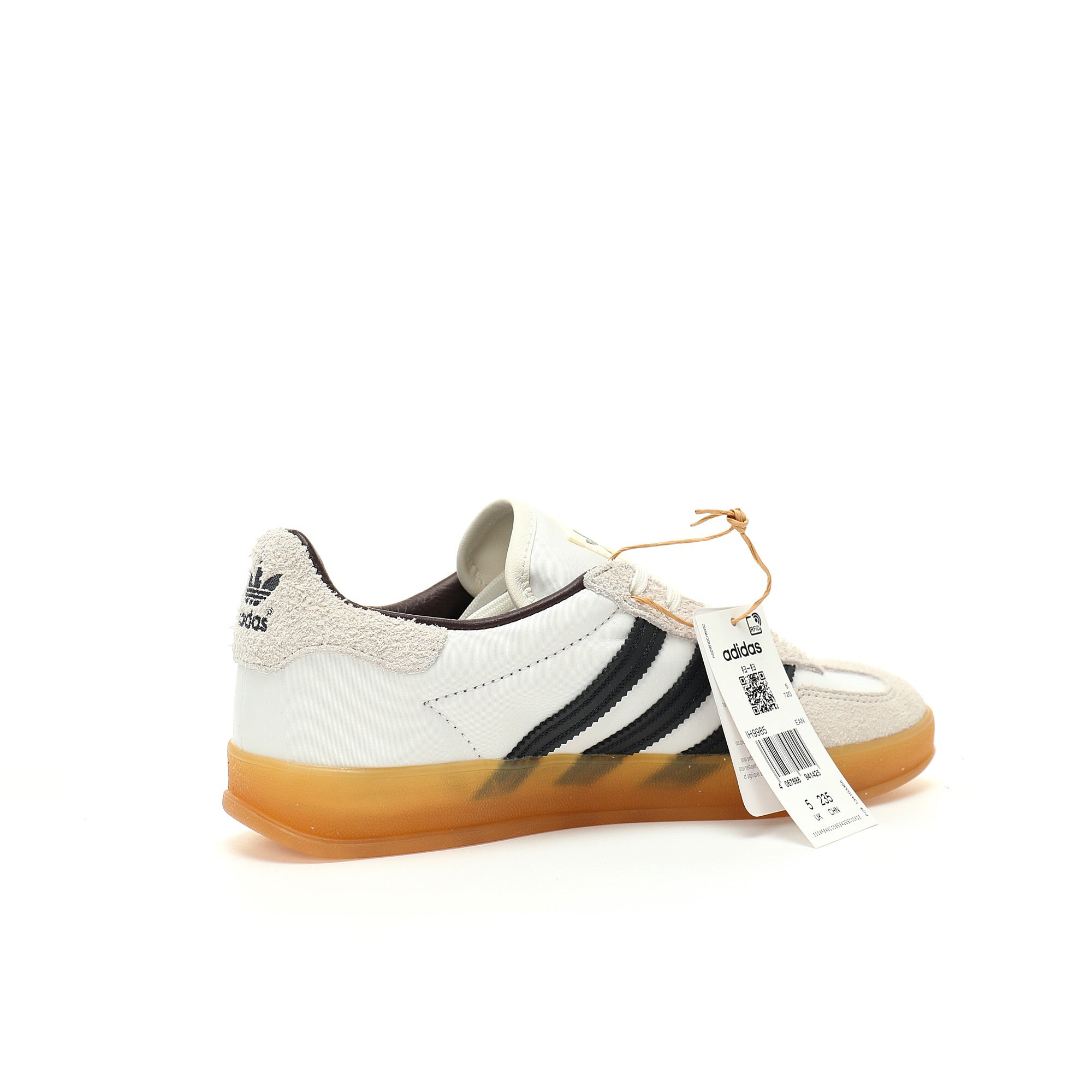 Hikari Shibata x Adidas Gazelle Indoor 'White Night Grey Gum' - Banlieue91 -