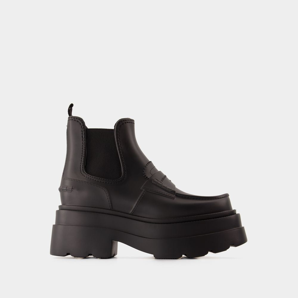 ALEXANDER WANG Carter Platform Rain Ankle Boots - Banlieue91 -
