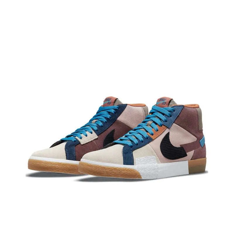 Nike Sb Blazer Mid Mosaic Brown