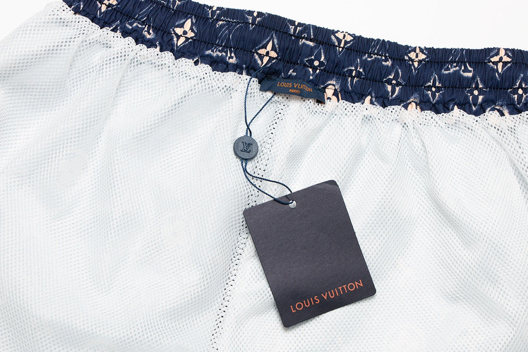 Louis Vuitton Sport Short Pant 'Blue' - Banlieue91