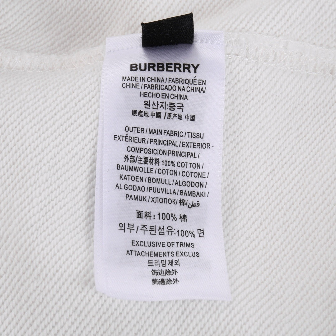 Burberry Logo-Print Cotton-Jersey Hoodie - Banlieue91 -