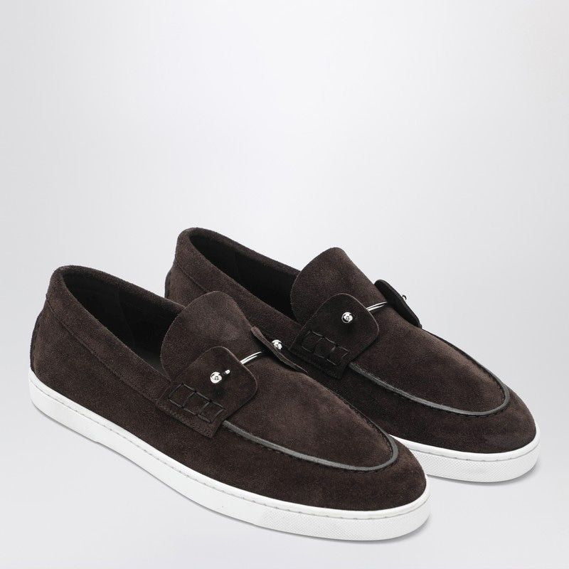 CHRISTIAN LOUBOUTIN Elegant Suede Loafers for Men - Banlieue91 -