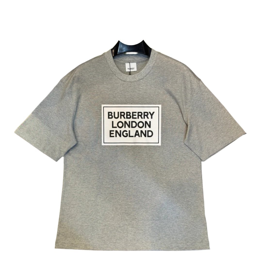 Burberry Grey T-Shirt Without Collar - Banlieue91