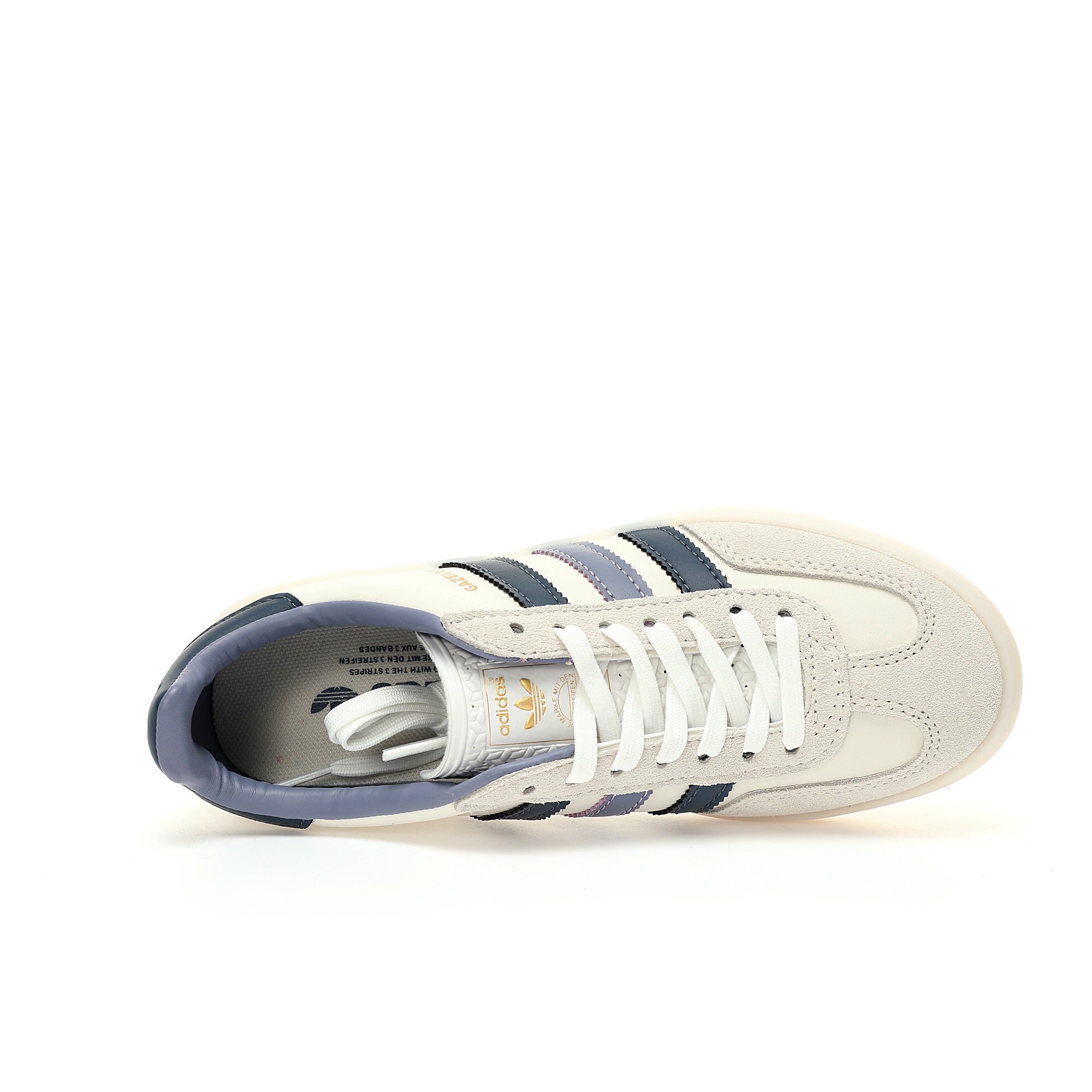 Adidas Gazelle Indoor 'White Preloved Ink' - Banlieue91 -