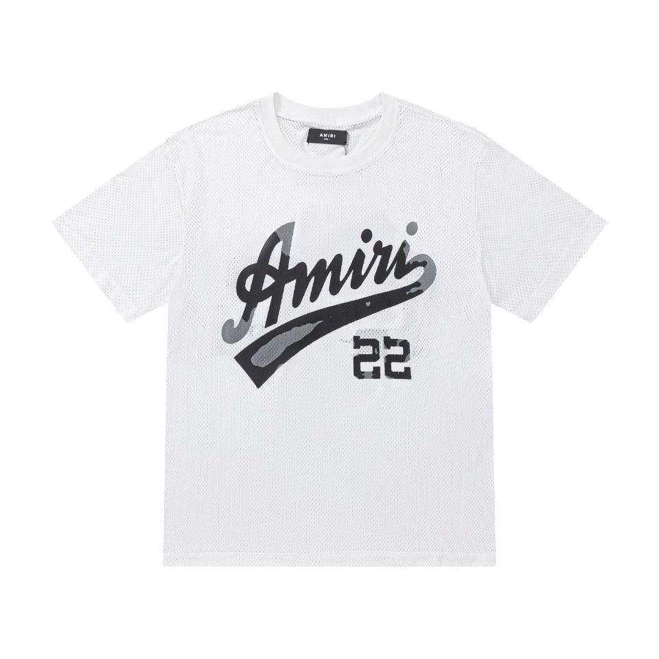 Amiri 22 White T-Shirt Without Collar - Banlieue91