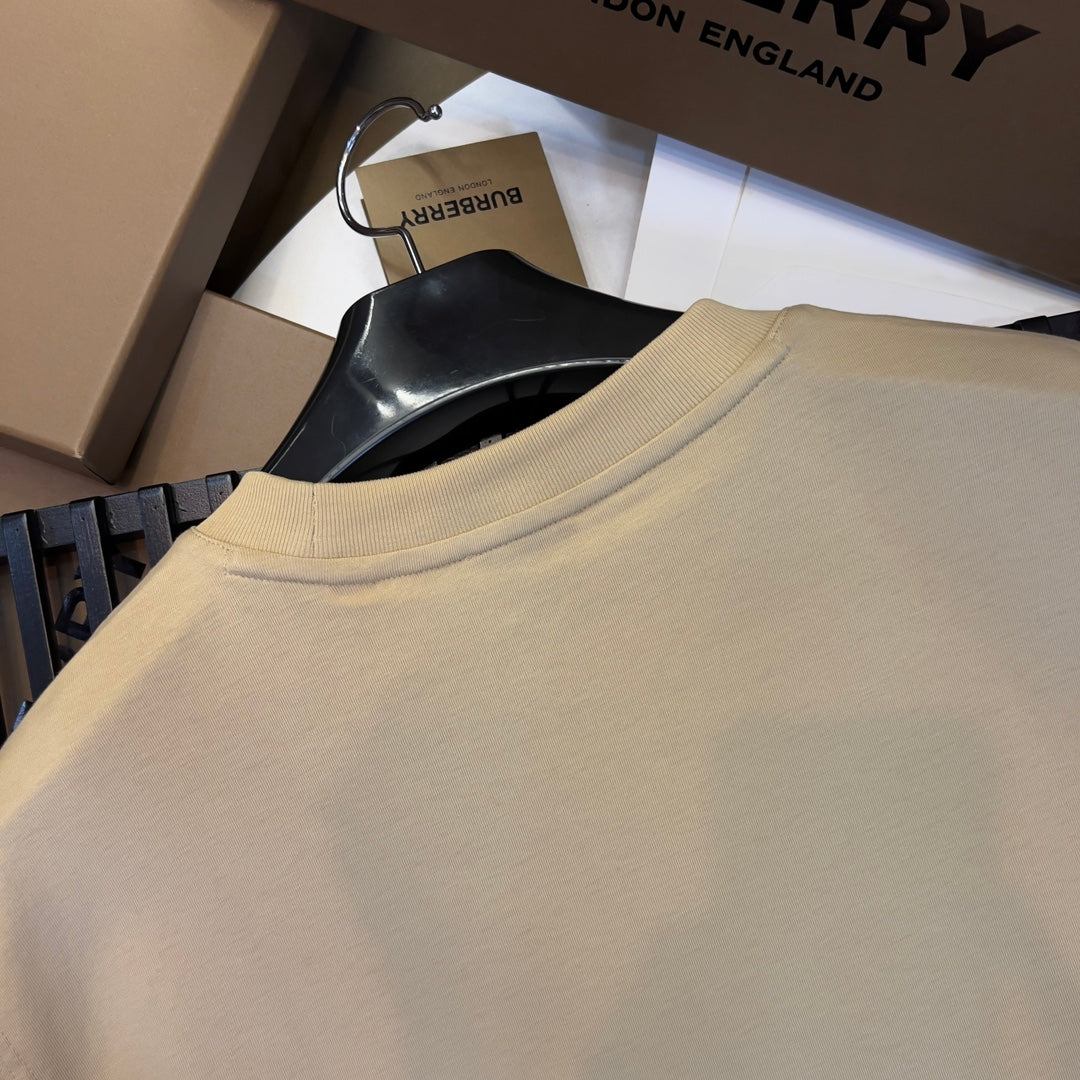 Burberry T-Shirt Without Collar 'Beige' - Banlieue91