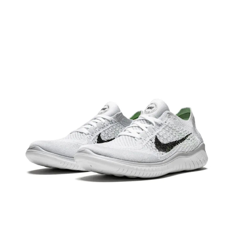 Nike Free Rn Flyknit 2018 White Pure Platinum - Banlieue91 -