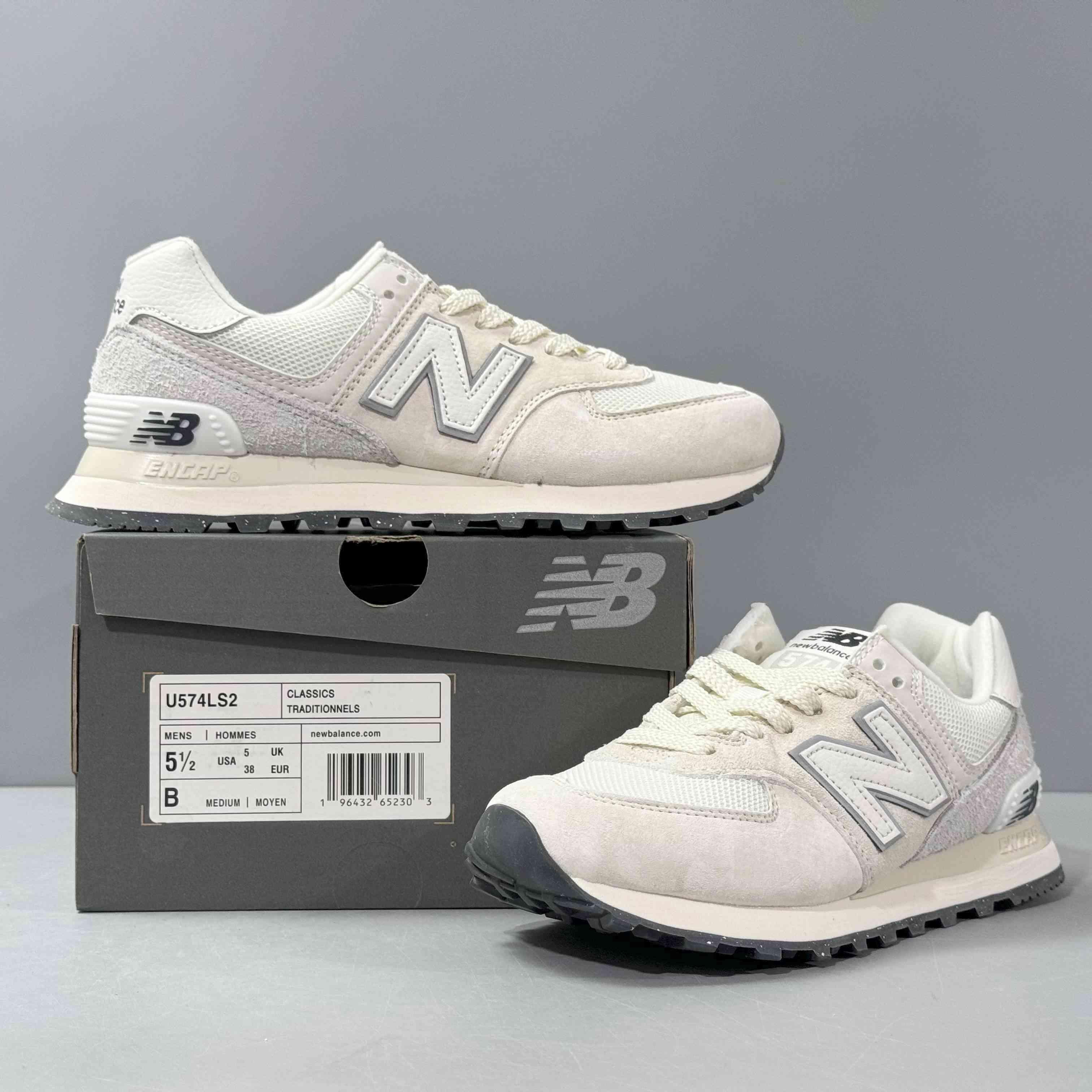 New Balance 574 'Beige White' - Banlieue91